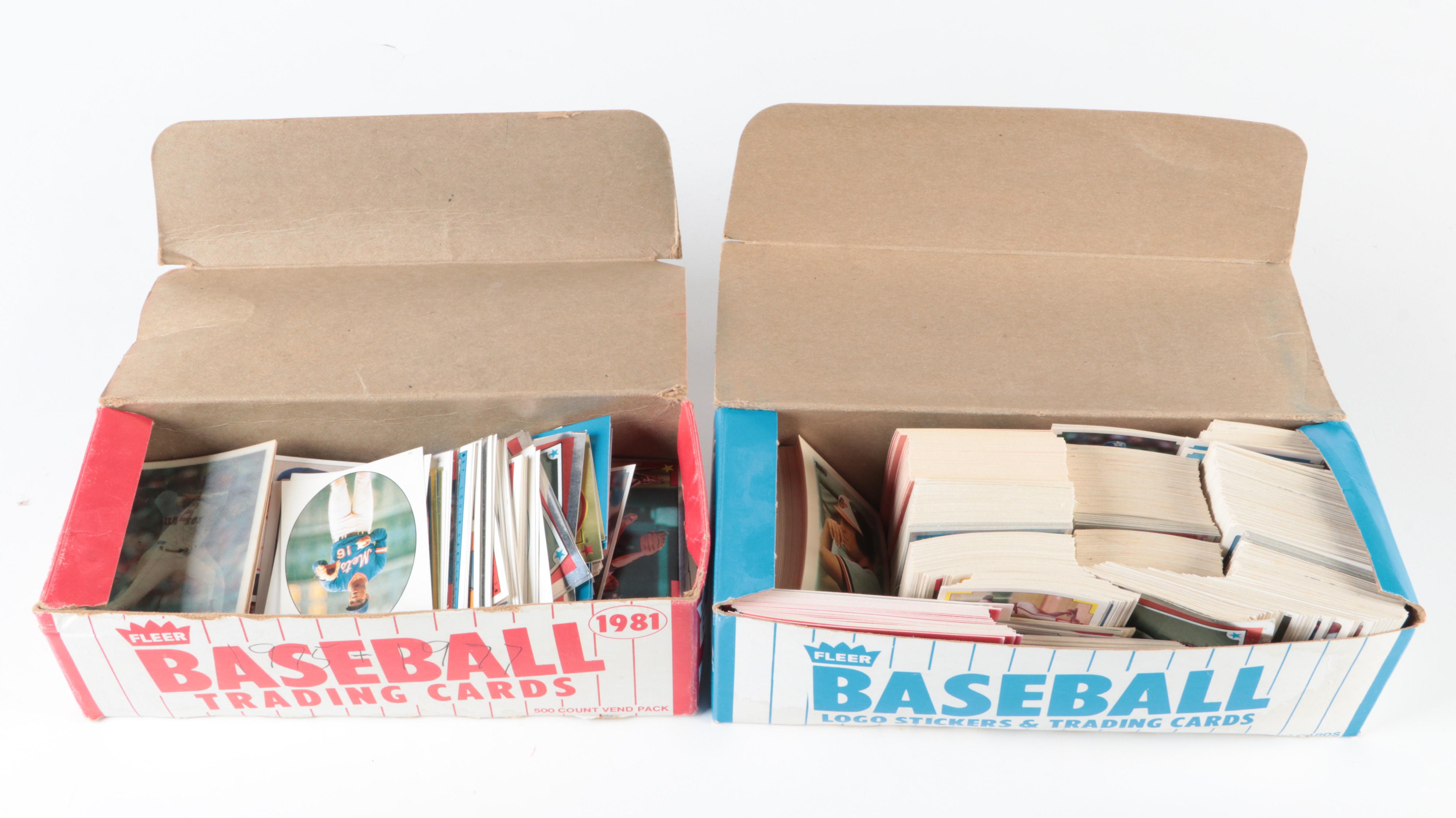 Fleer, Other Baseball Stickers, Cards and More with Rose, Seaver, 1970s–1980s