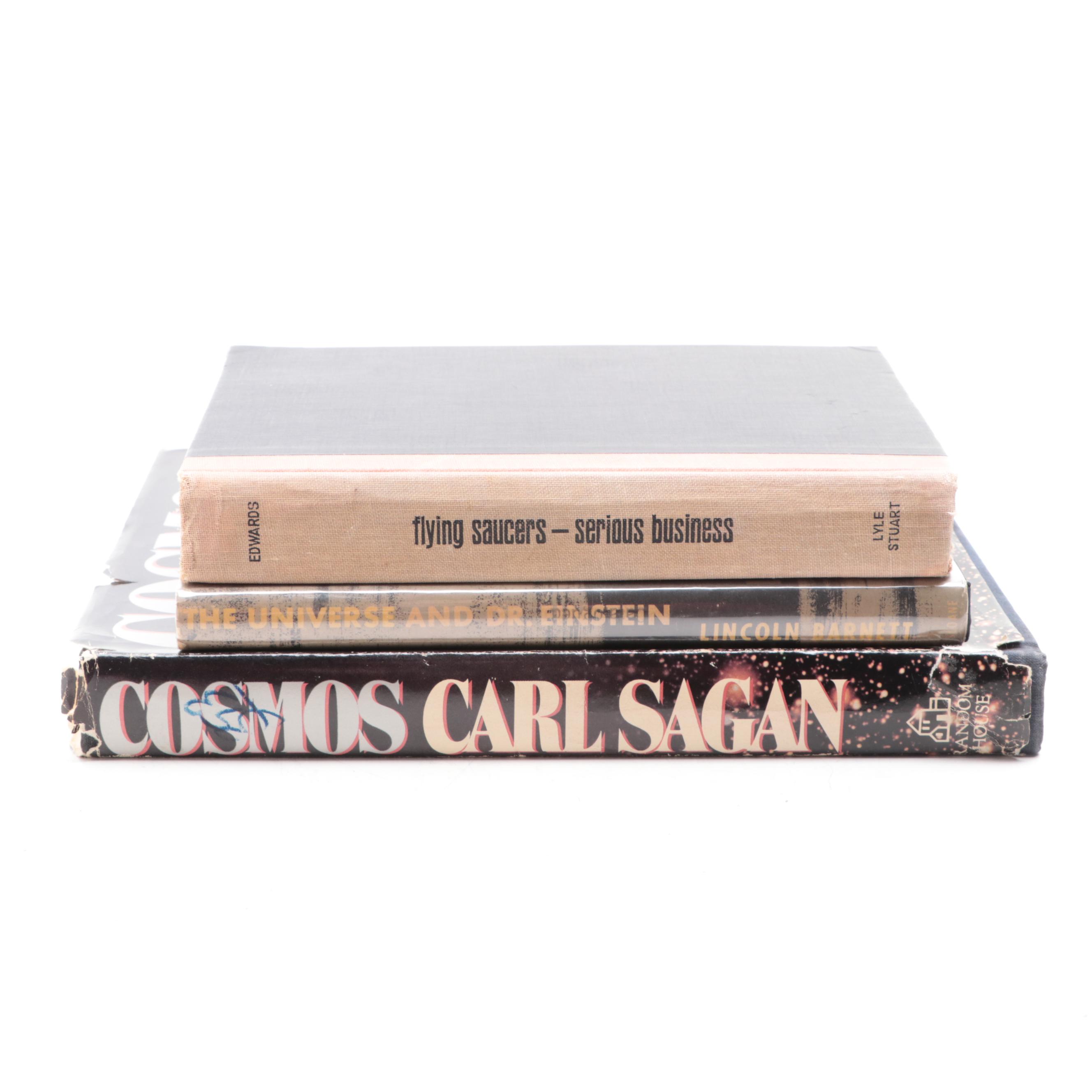 Signed "Flying Saucers, Serious Business" by Frank Edwards and More