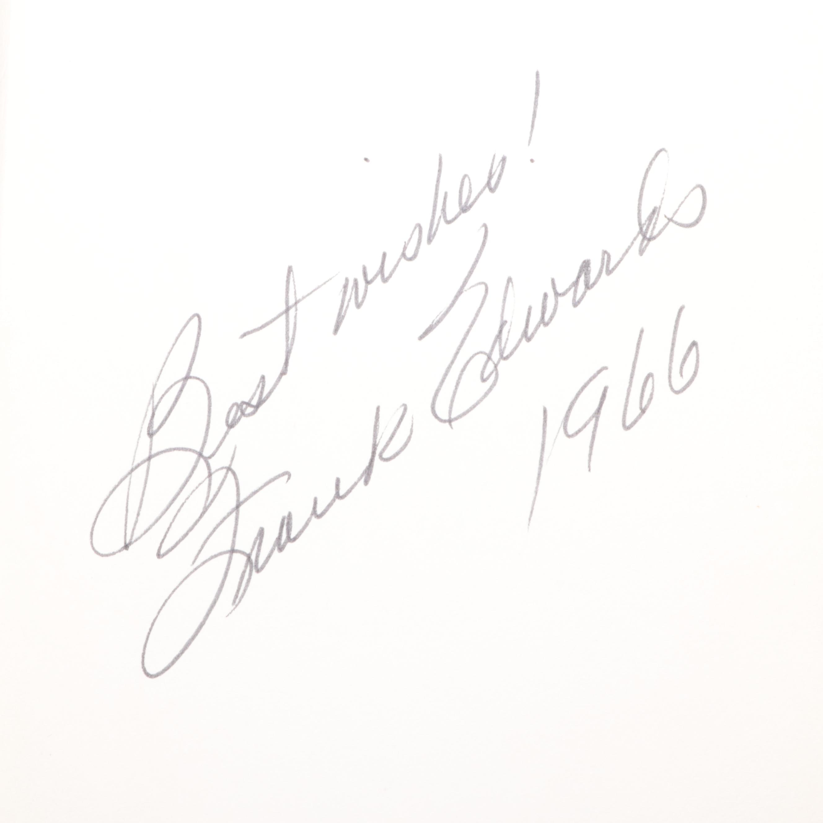 Signed "Flying Saucers, Serious Business" by Frank Edwards and More