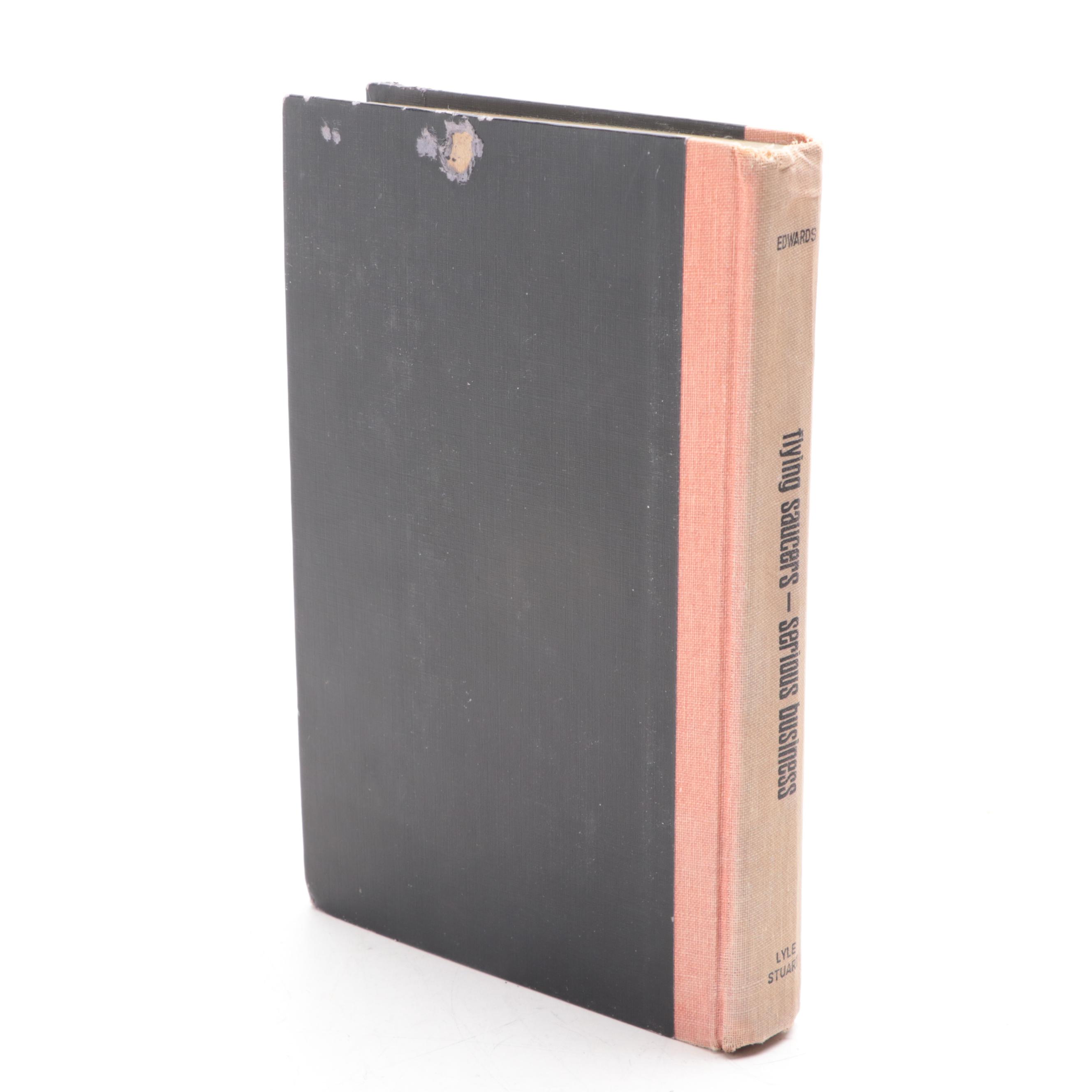 Signed "Flying Saucers, Serious Business" by Frank Edwards and More