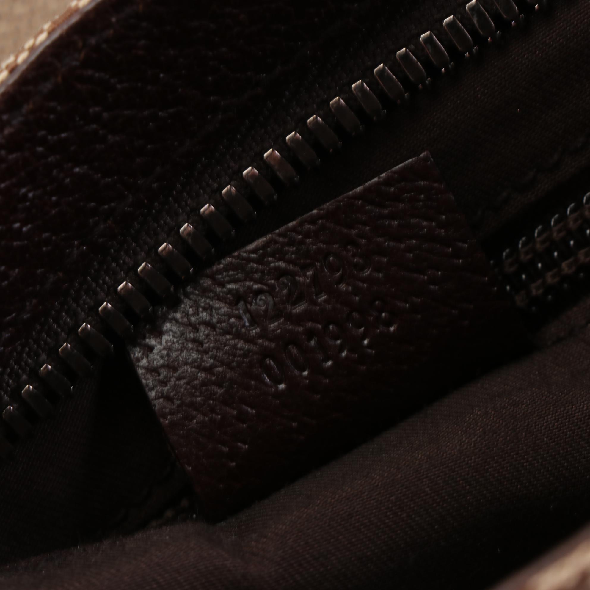 Gucci Crossbody Bag in GG Canvas and Cinghiale Leather