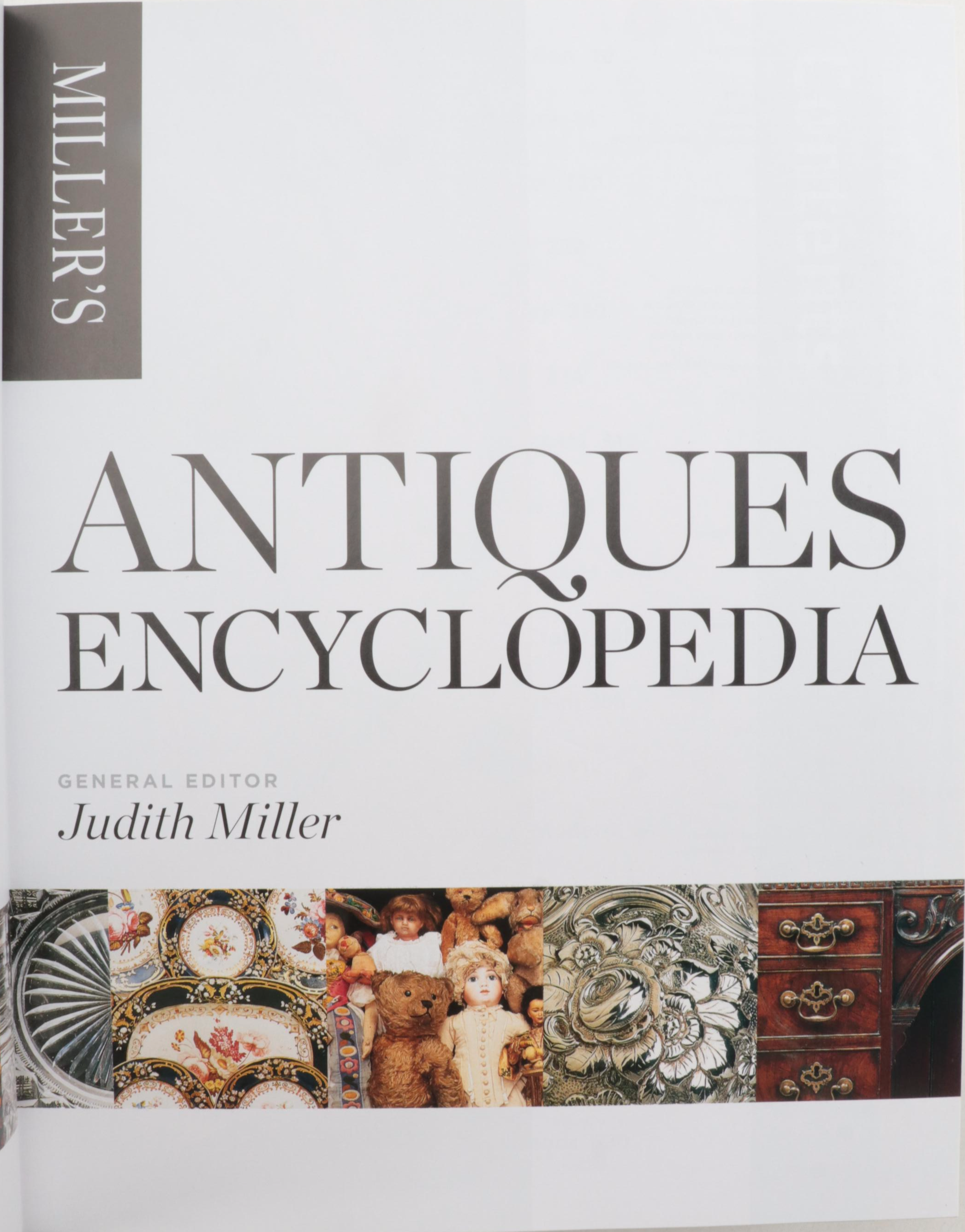 New Edition "Miller's Antiques Encyclopedia" Edited by Judith Miller, 2017