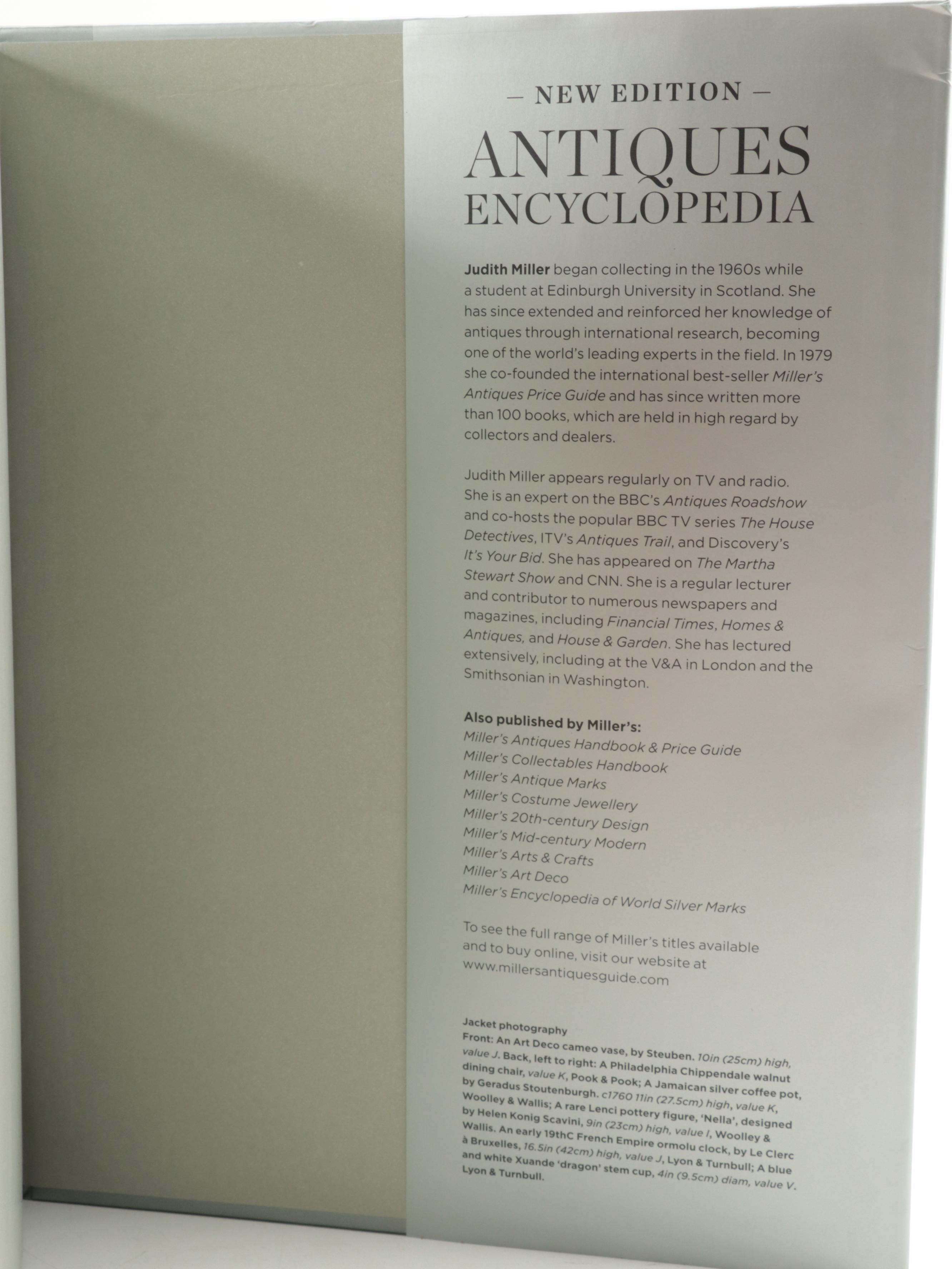 New Edition "Miller's Antiques Encyclopedia" Edited by Judith Miller, 2017