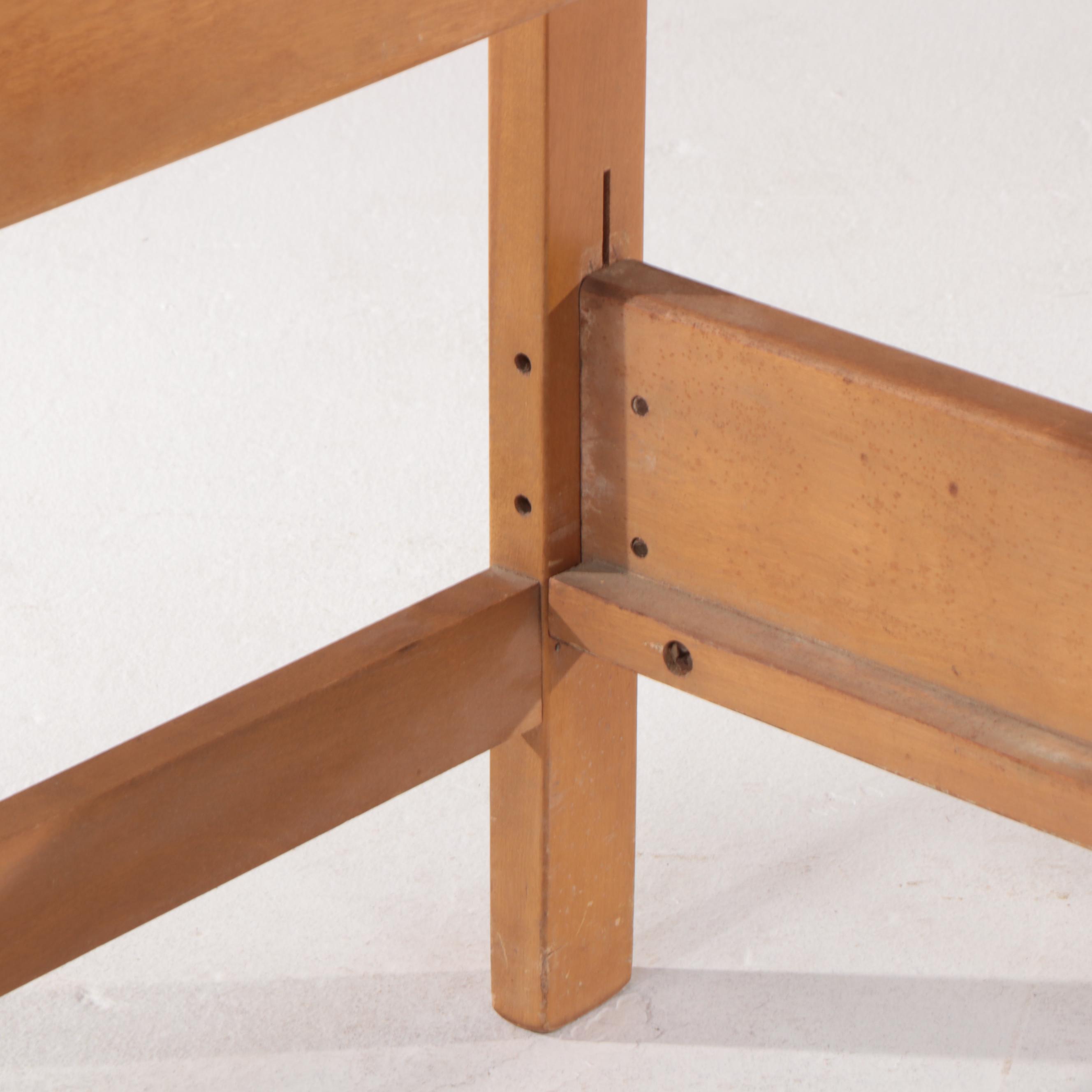 Heywood-Wakefield Mid Century Modern Full Size Bed Frame