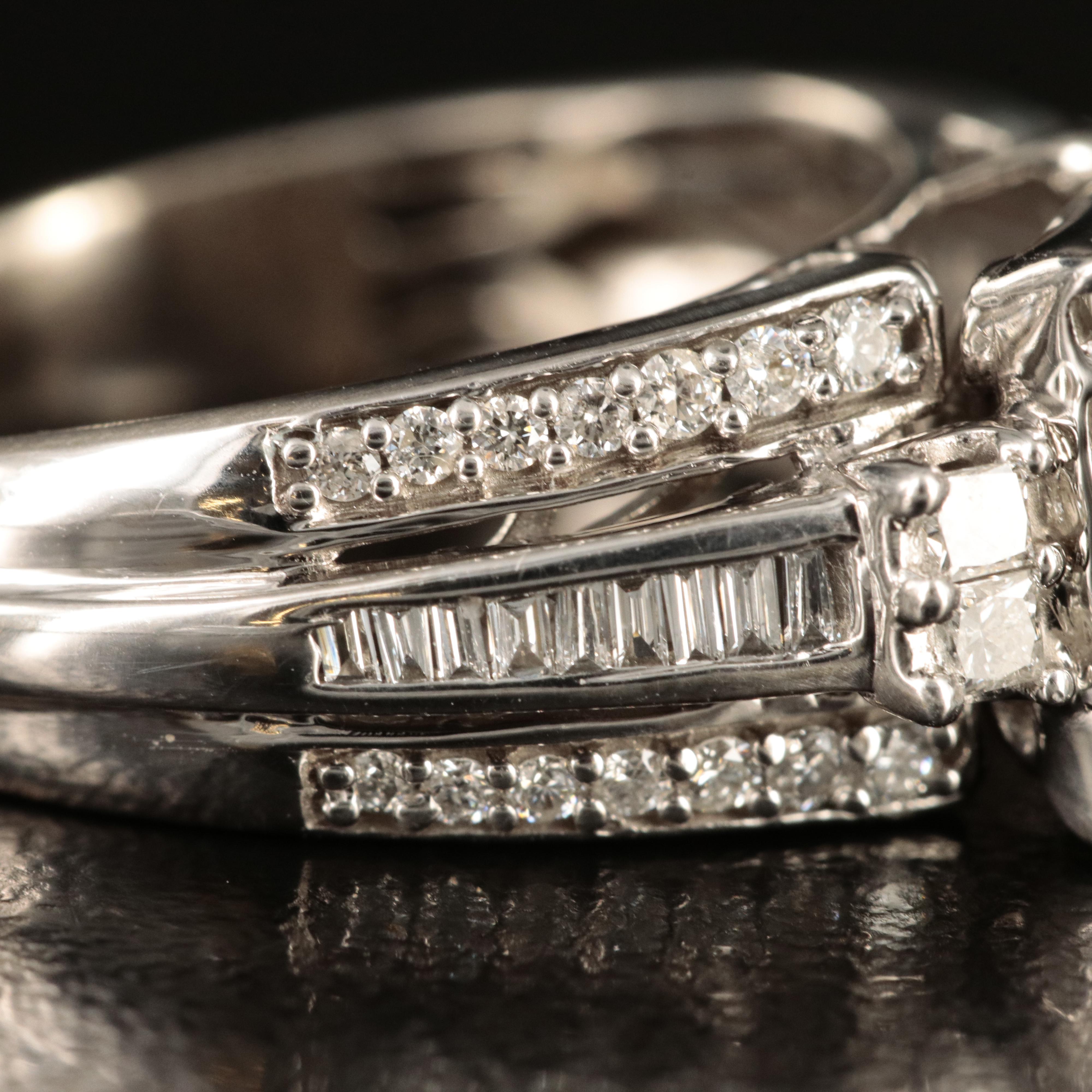 10K 1.02 CTW Diamond Ring