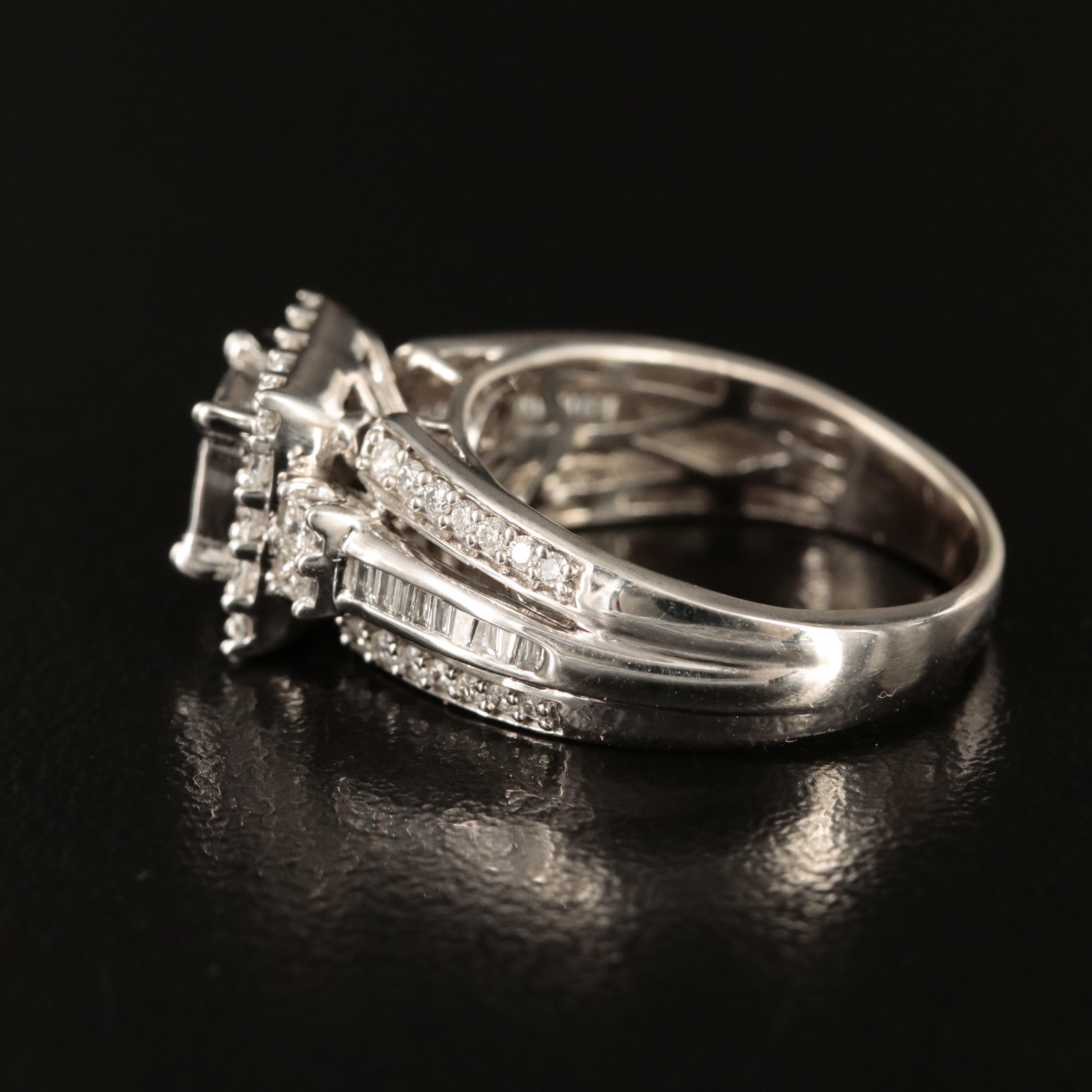 10K 1.02 CTW Diamond Ring