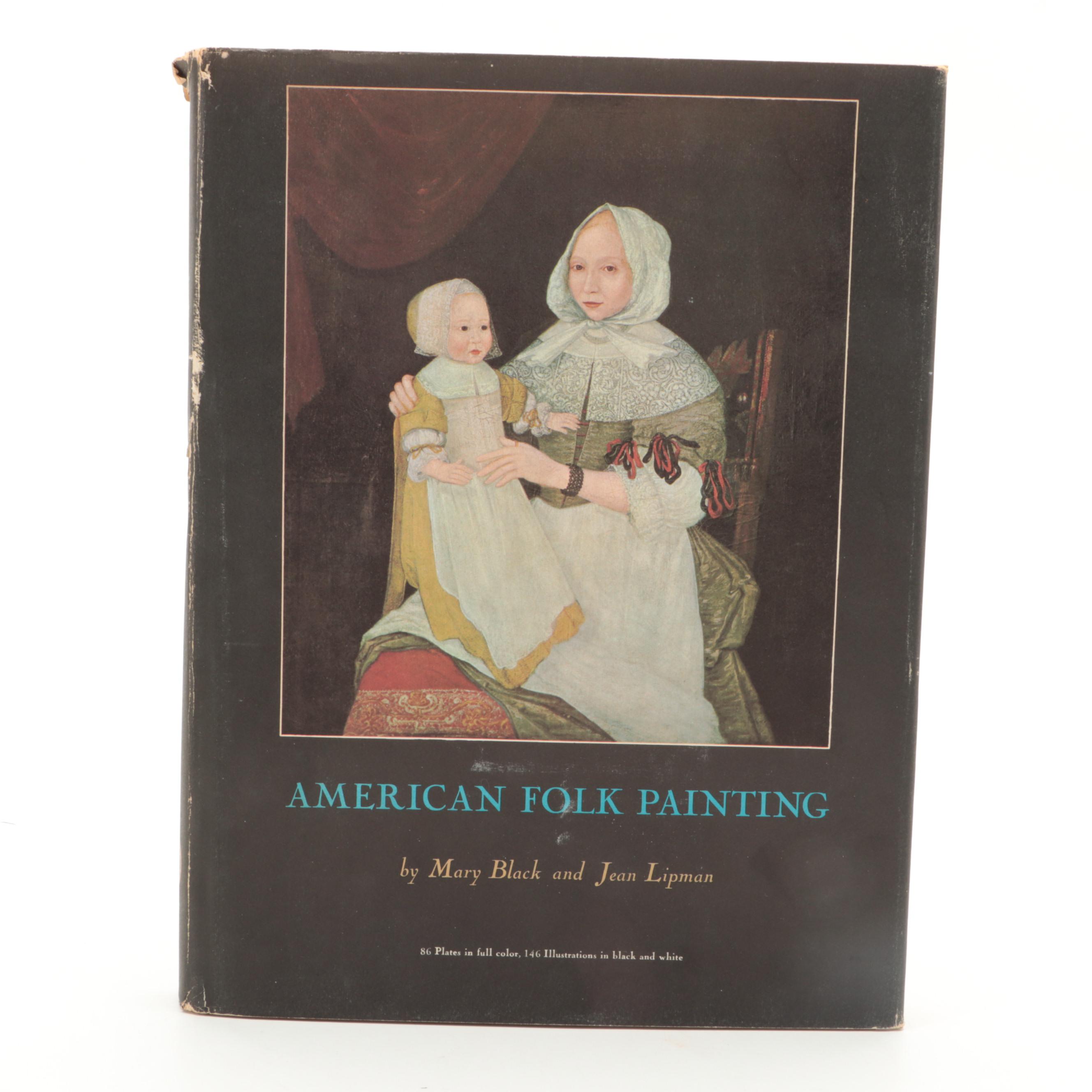 First Edition "American Folk Painting" and More Art and Painted Furniture Books