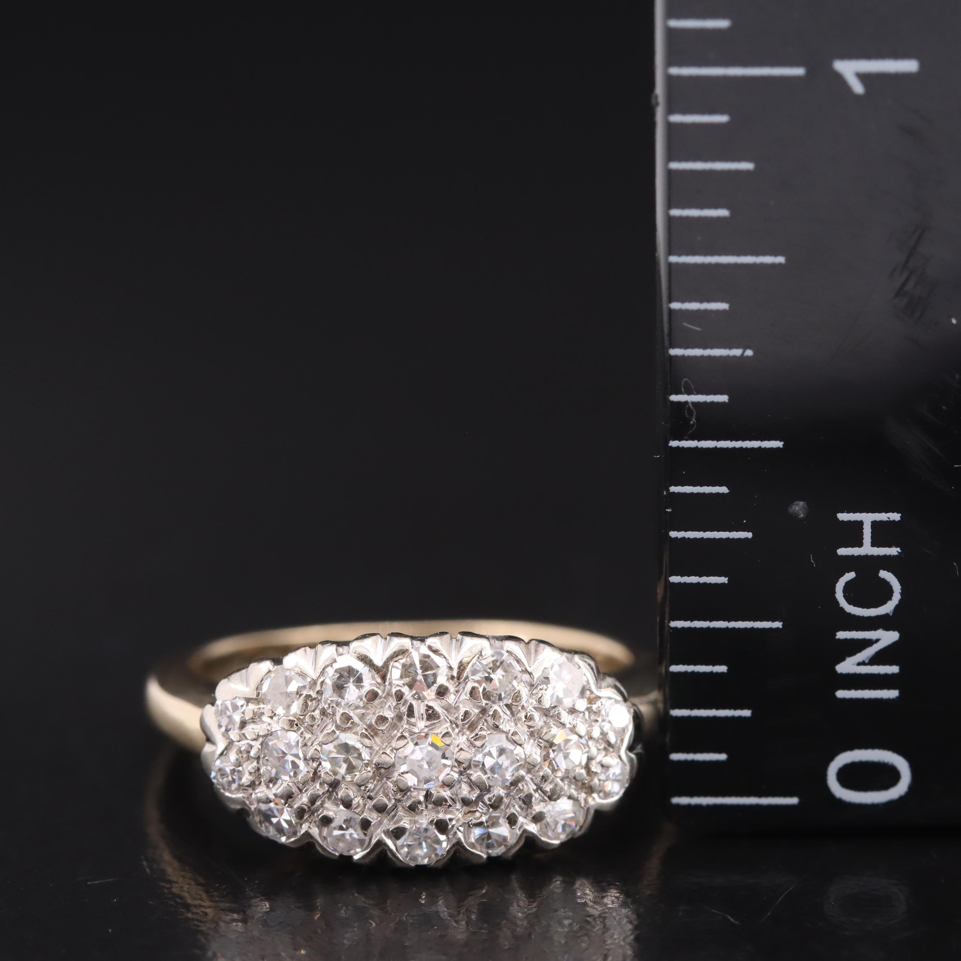 Vintage 14K 0.50 CTW Diamond Ring