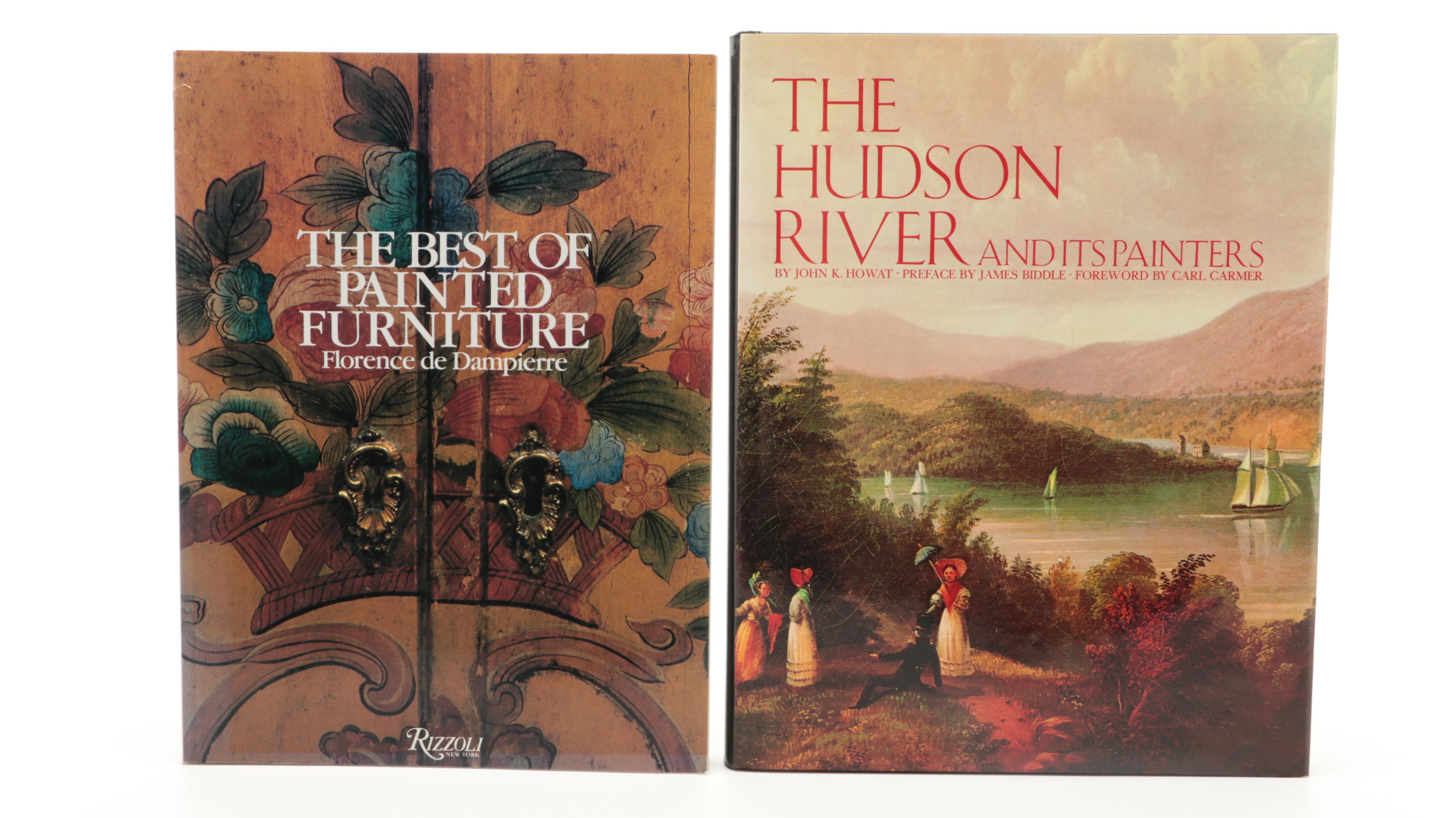 First Edition "American Folk Painting" and More Art and Painted Furniture Books