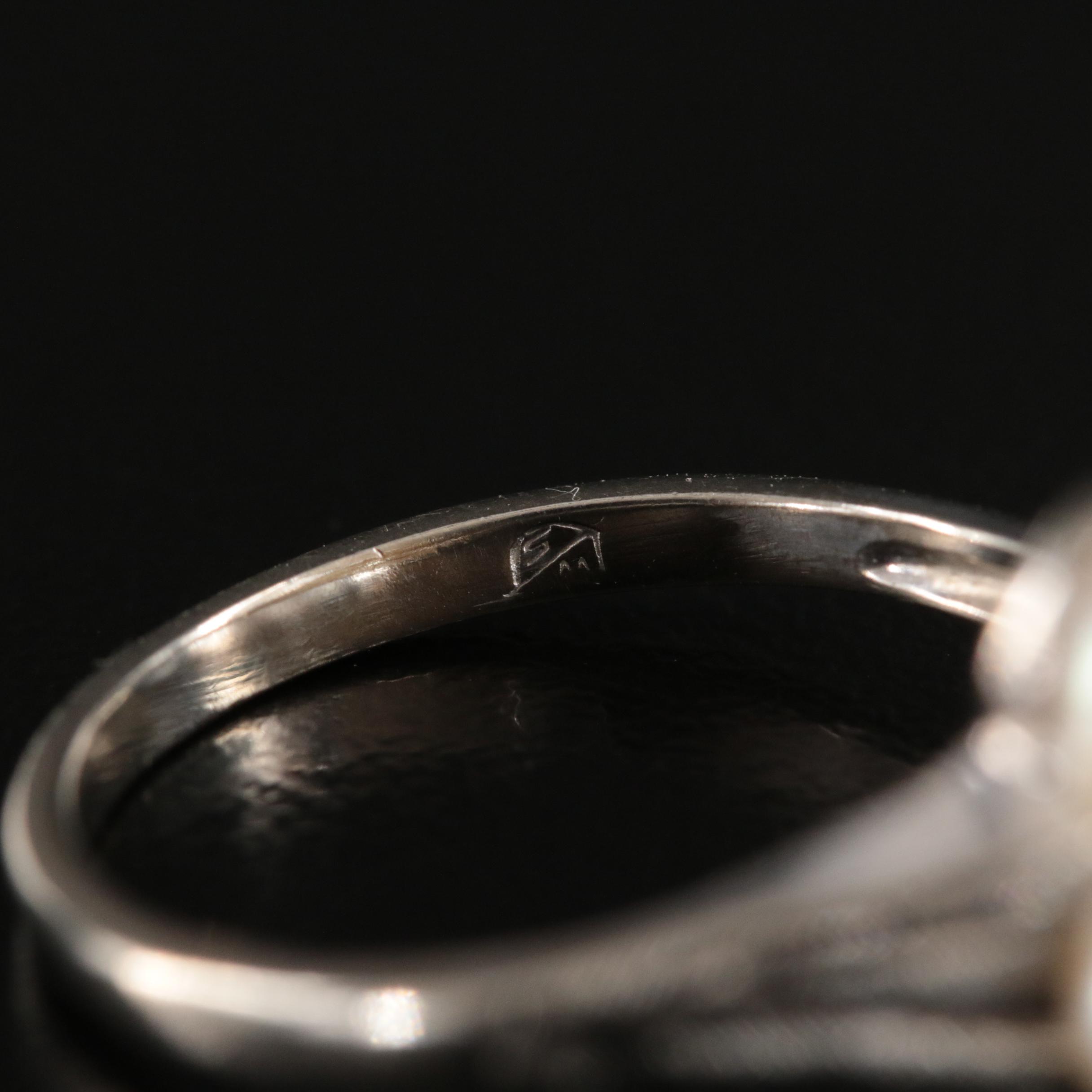 Vintage 10K Pearl Ring