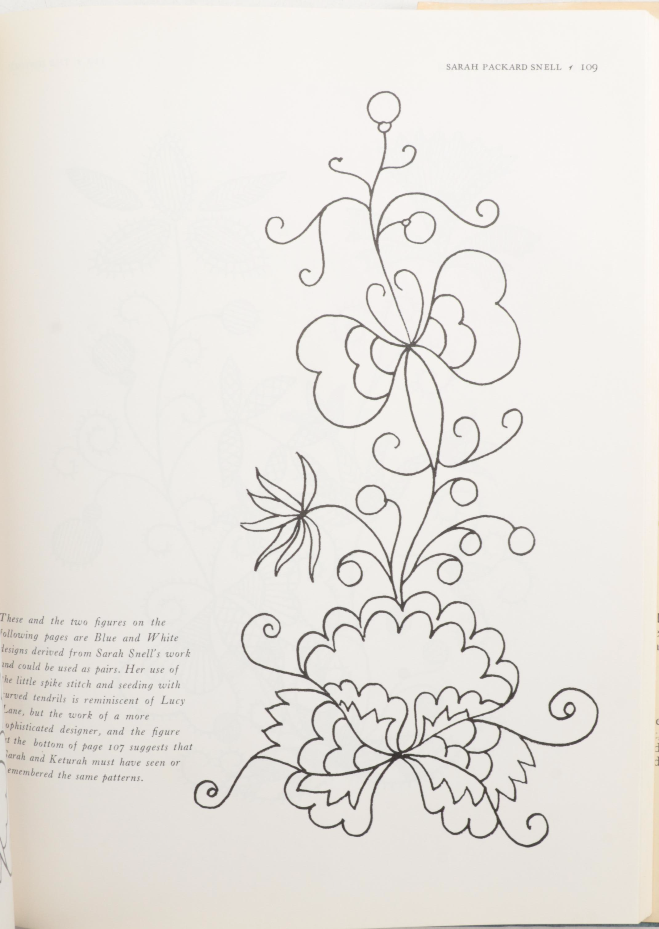 First Edition "Deerfield Embroidery" and More Decorative Arts Books