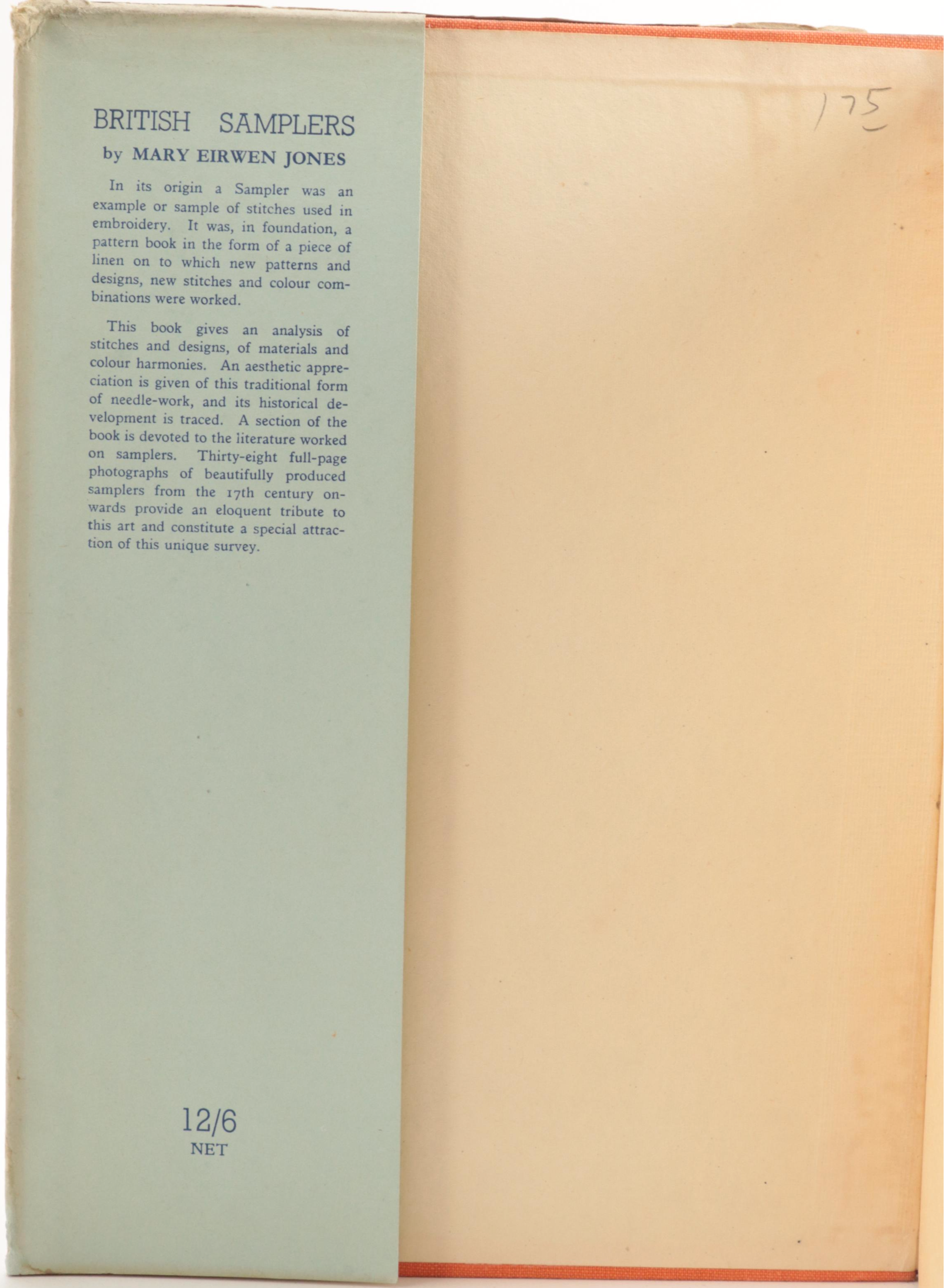 First Edition "Deerfield Embroidery" and More Decorative Arts Books