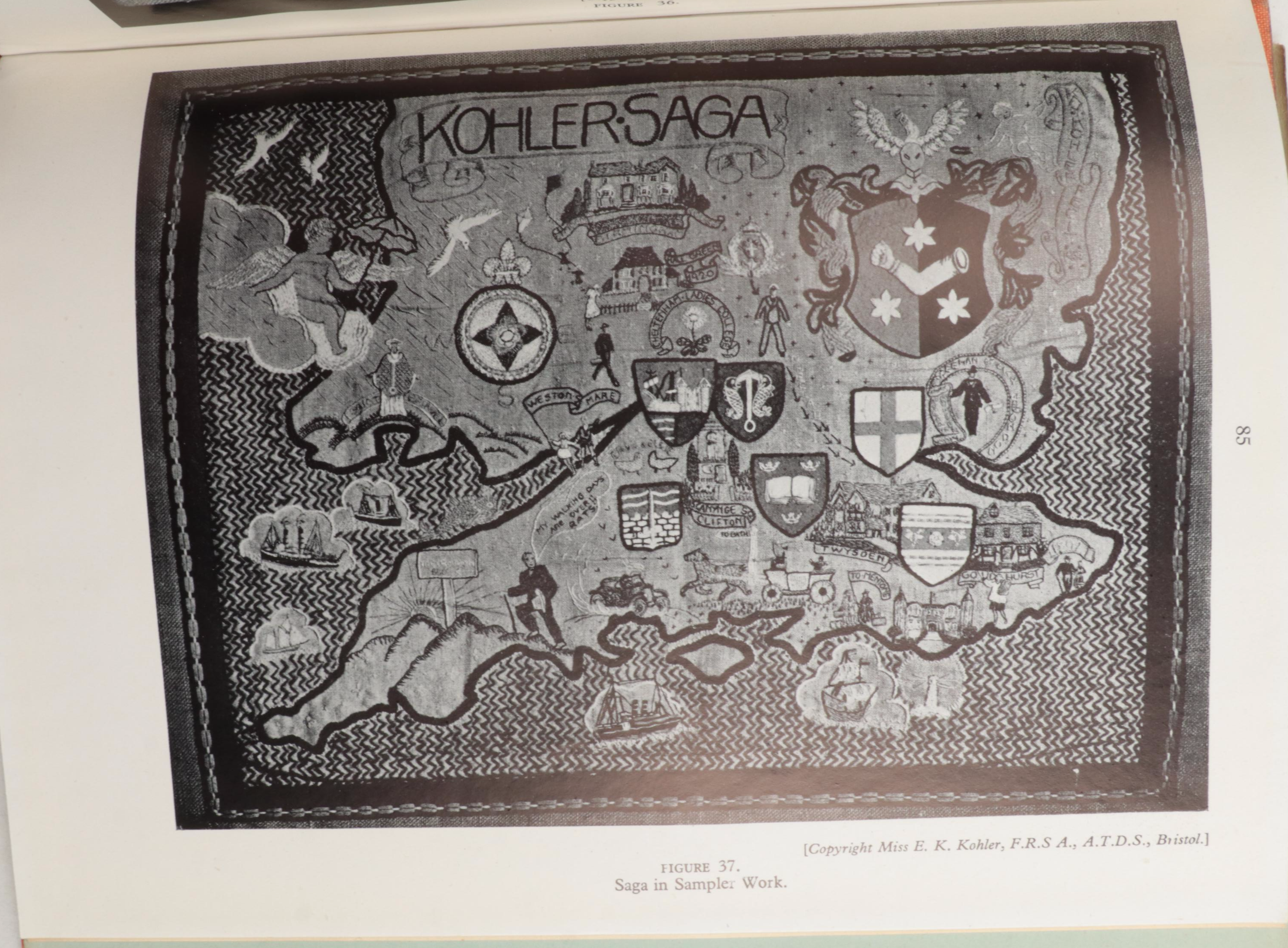 First Edition "Deerfield Embroidery" and More Decorative Arts Books