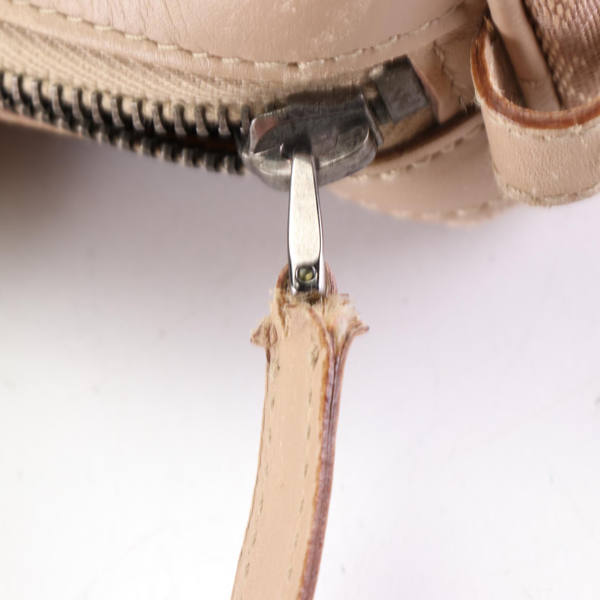 Gucci Boston Bag in GG Canvas and Leather