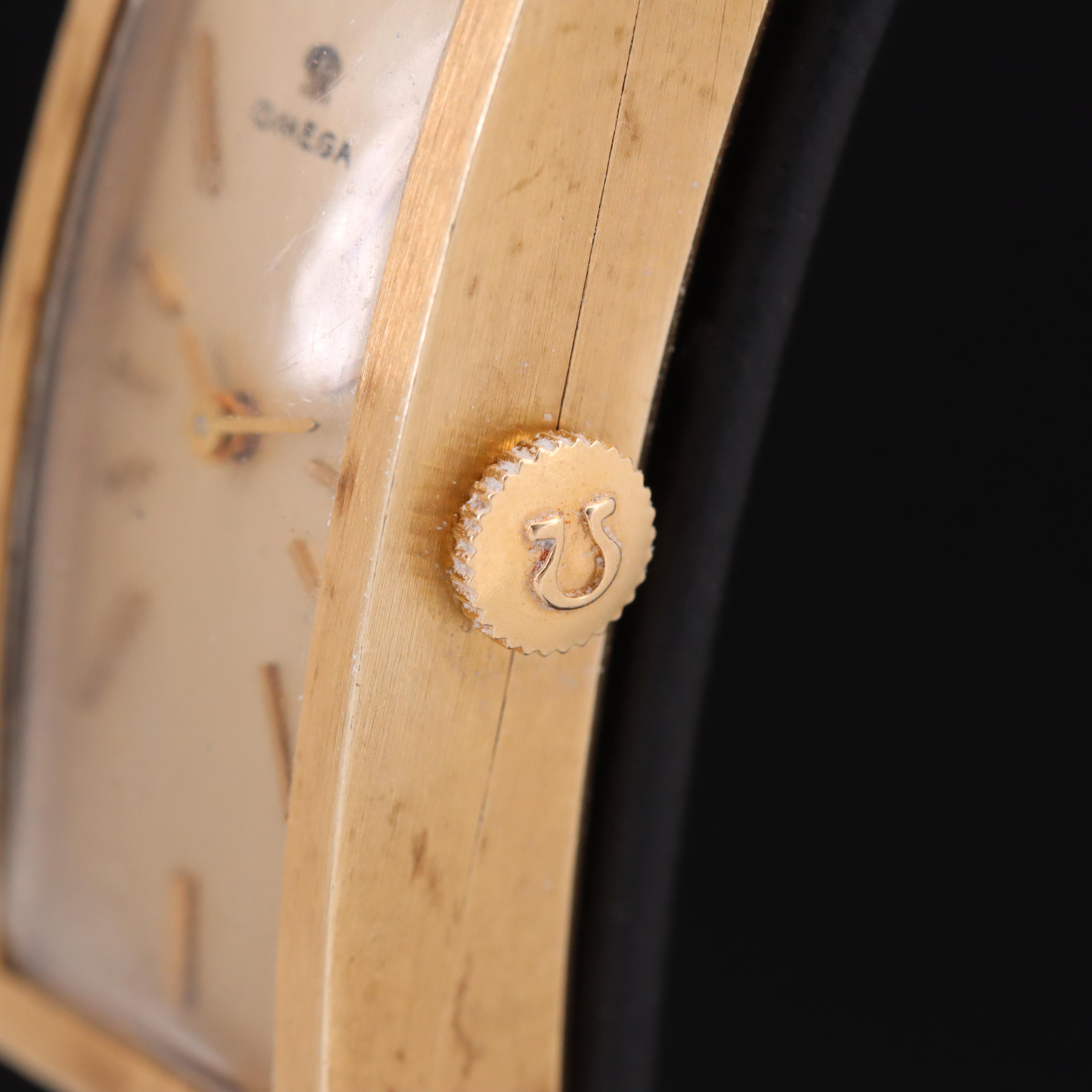 14K Omega Vintage Stem Wind Watch