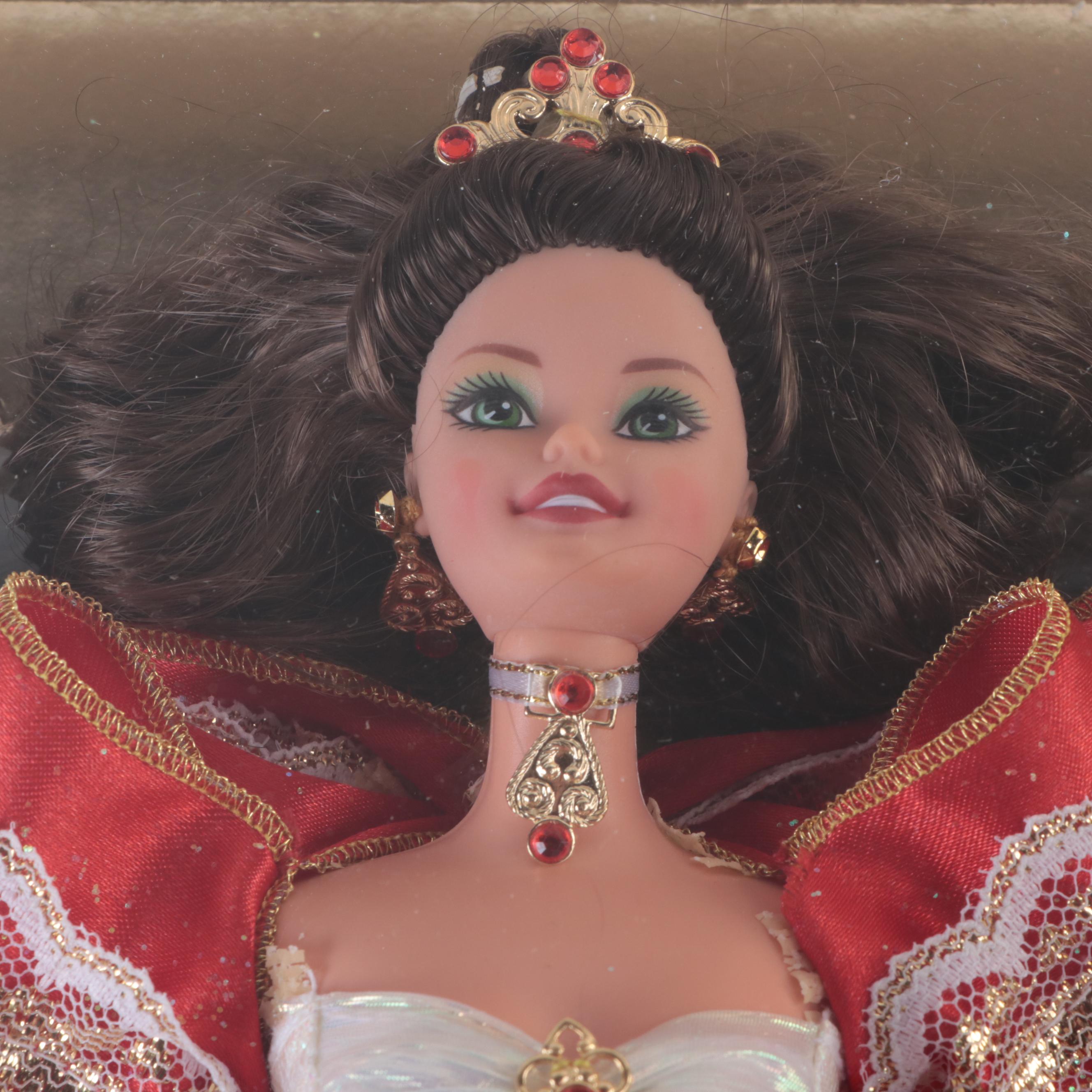 Mattel Barbie Special Edition Happy Holidays Barbie Dolls, 1997