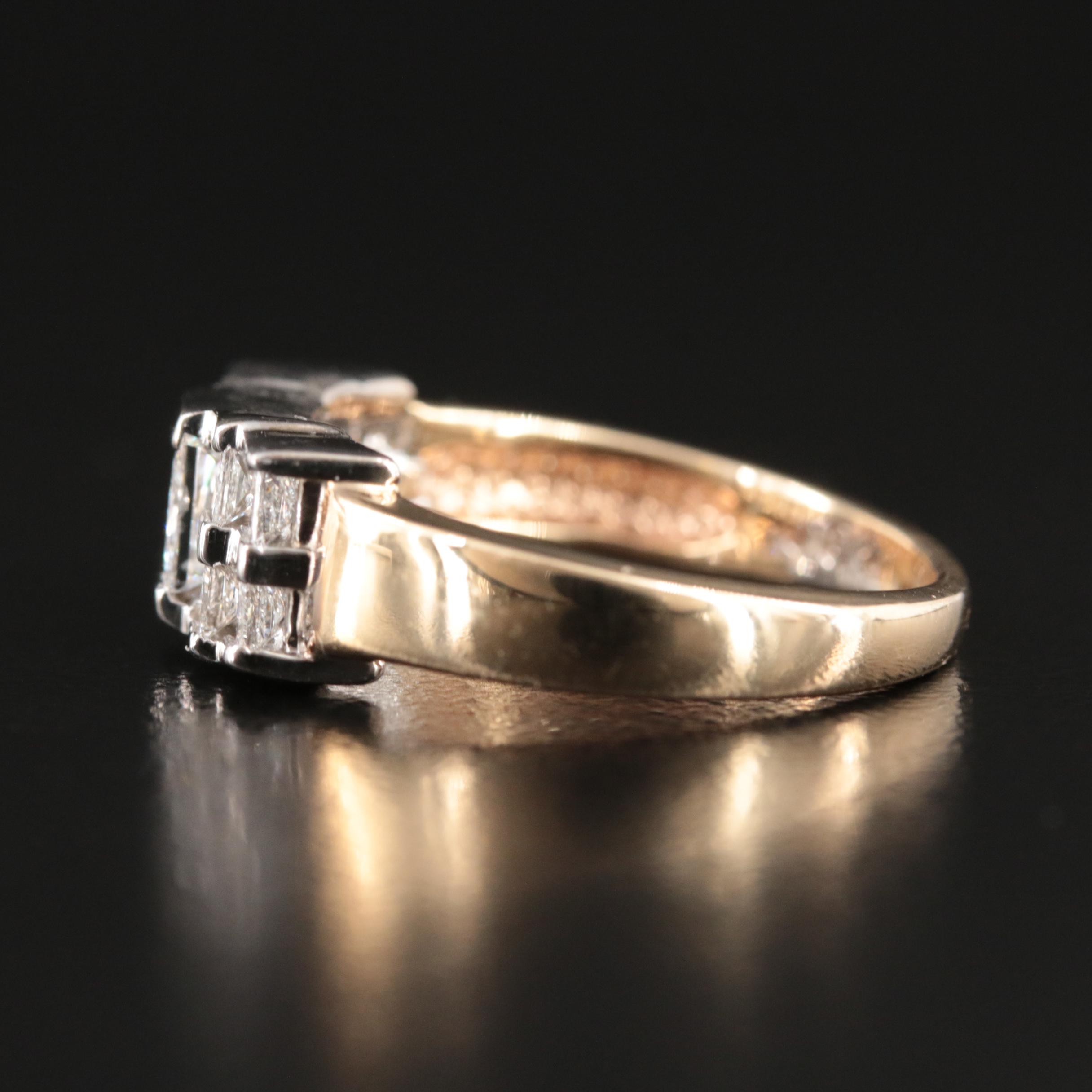 14K 1.10 CTW Diamond Ring