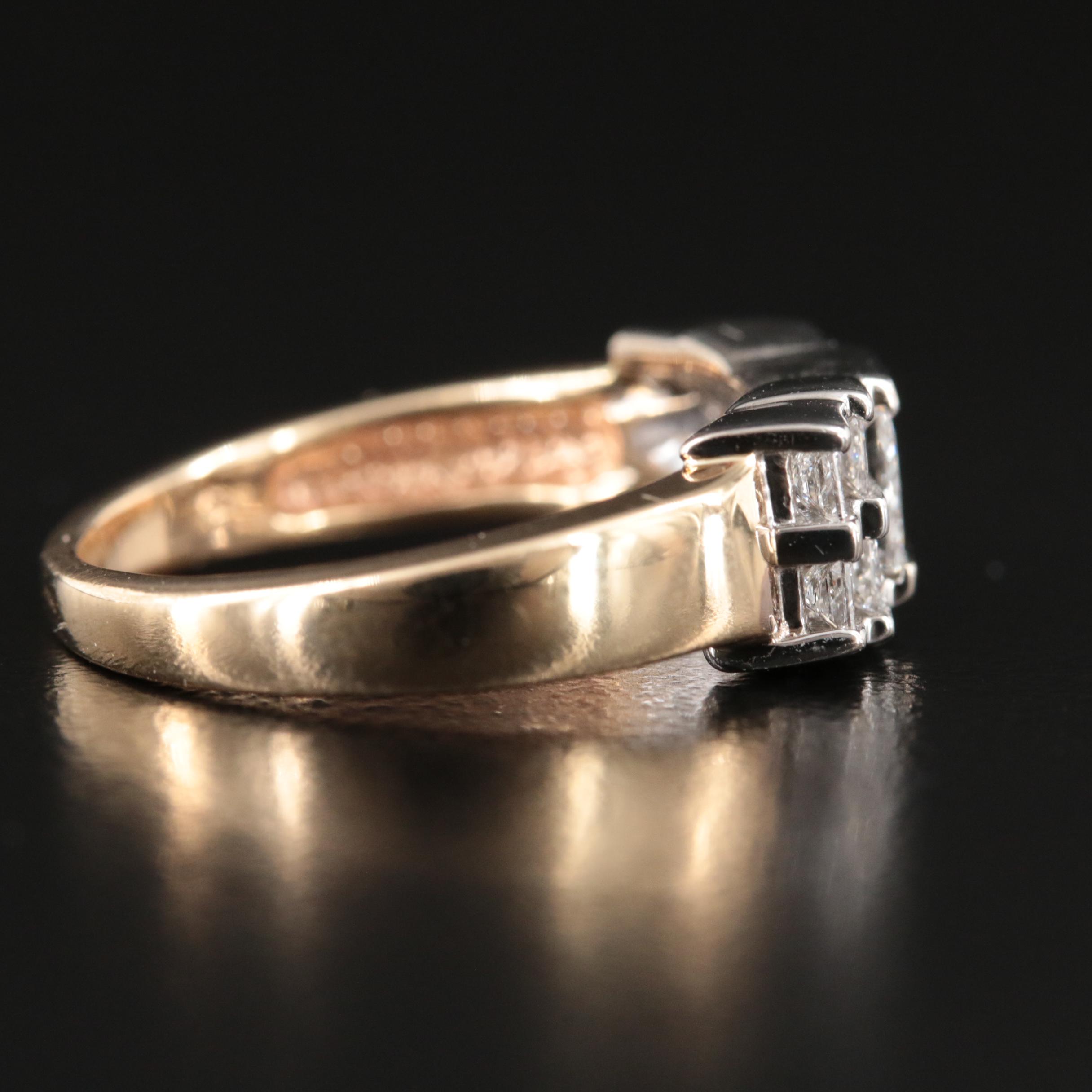 14K 1.10 CTW Diamond Ring