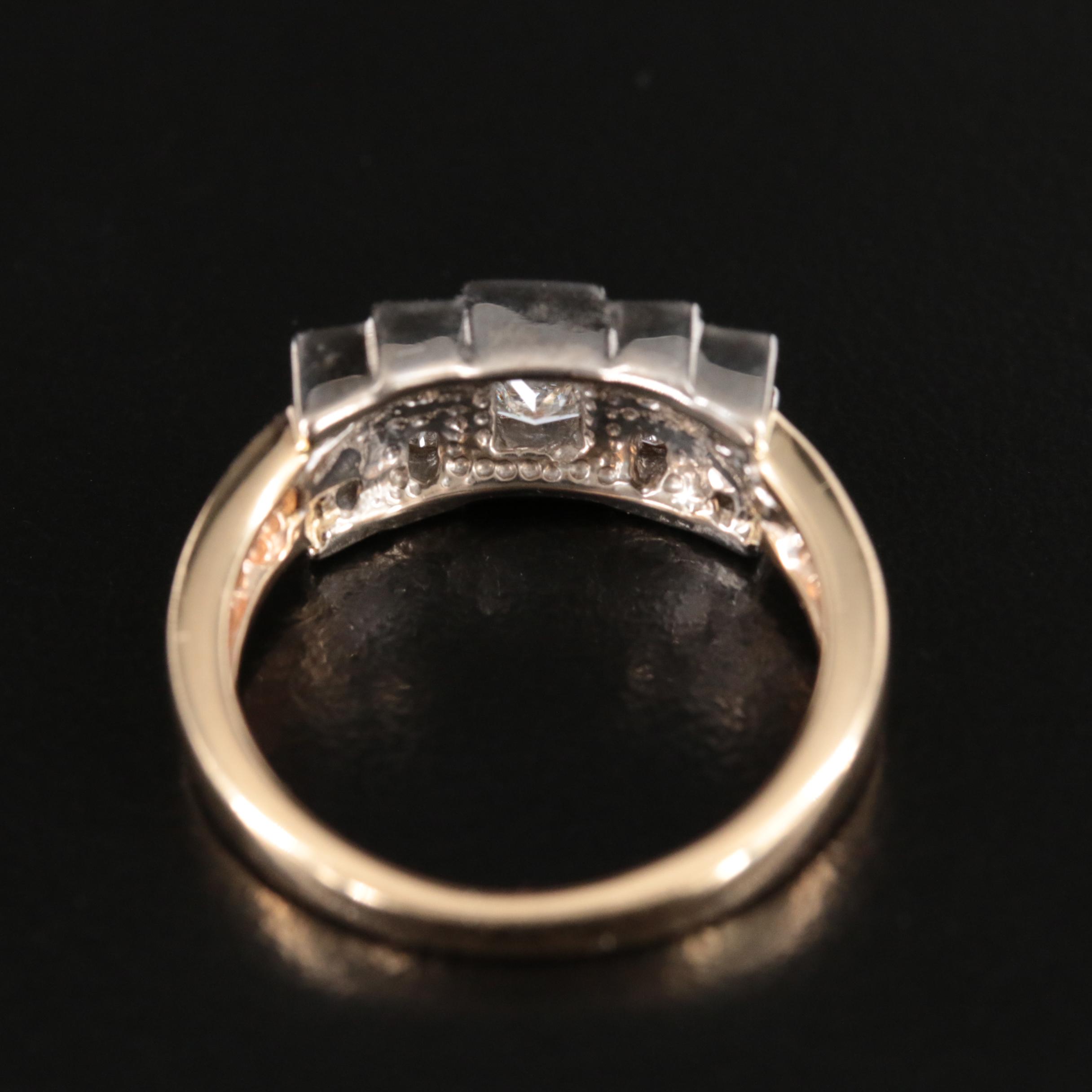 14K 1.10 CTW Diamond Ring