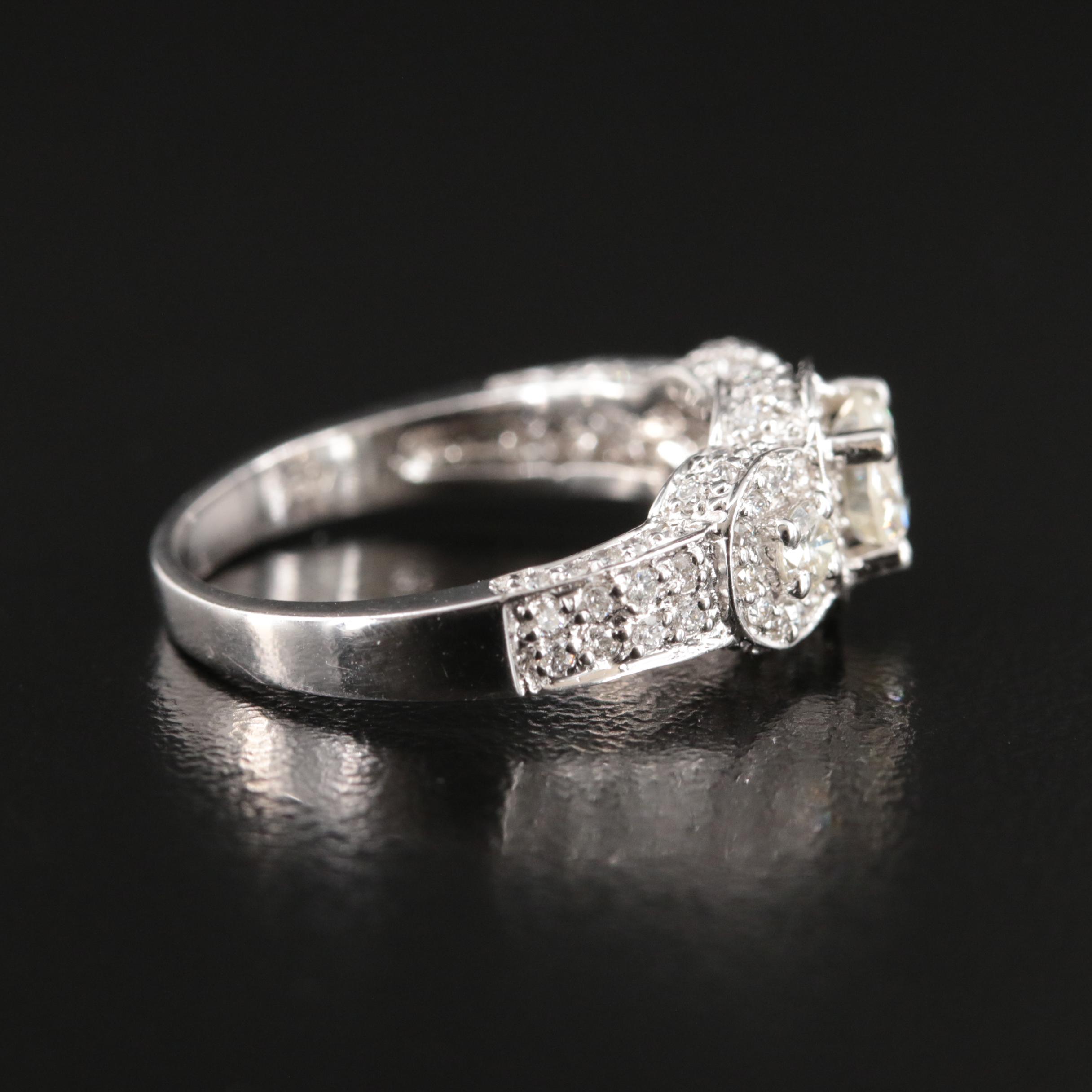 14K 1.19 CTW Diamond Ring