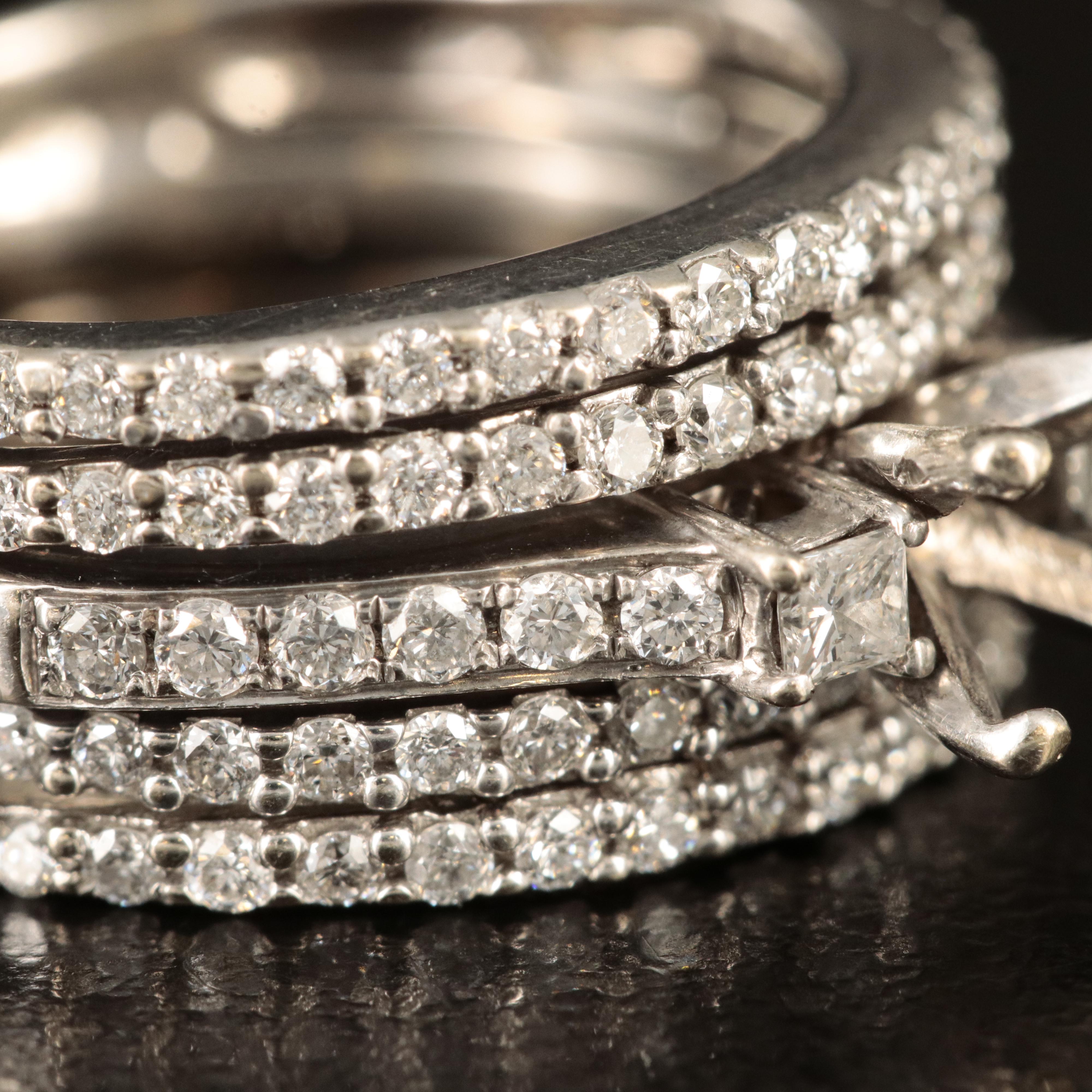 14K 0.79 CTW Diamond Semi Mount Ring with Loose 0.49 CT Diamond and GIA eReport