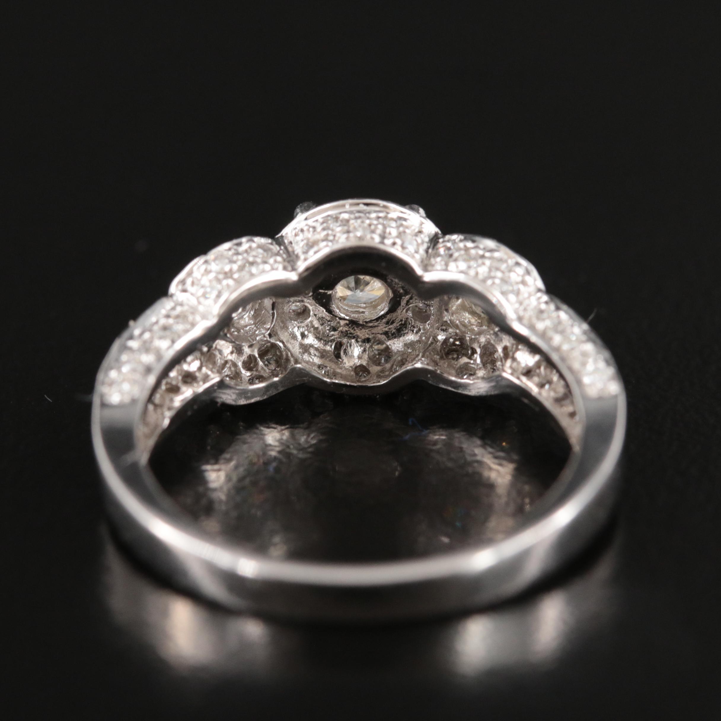 14K 1.19 CTW Diamond Ring
