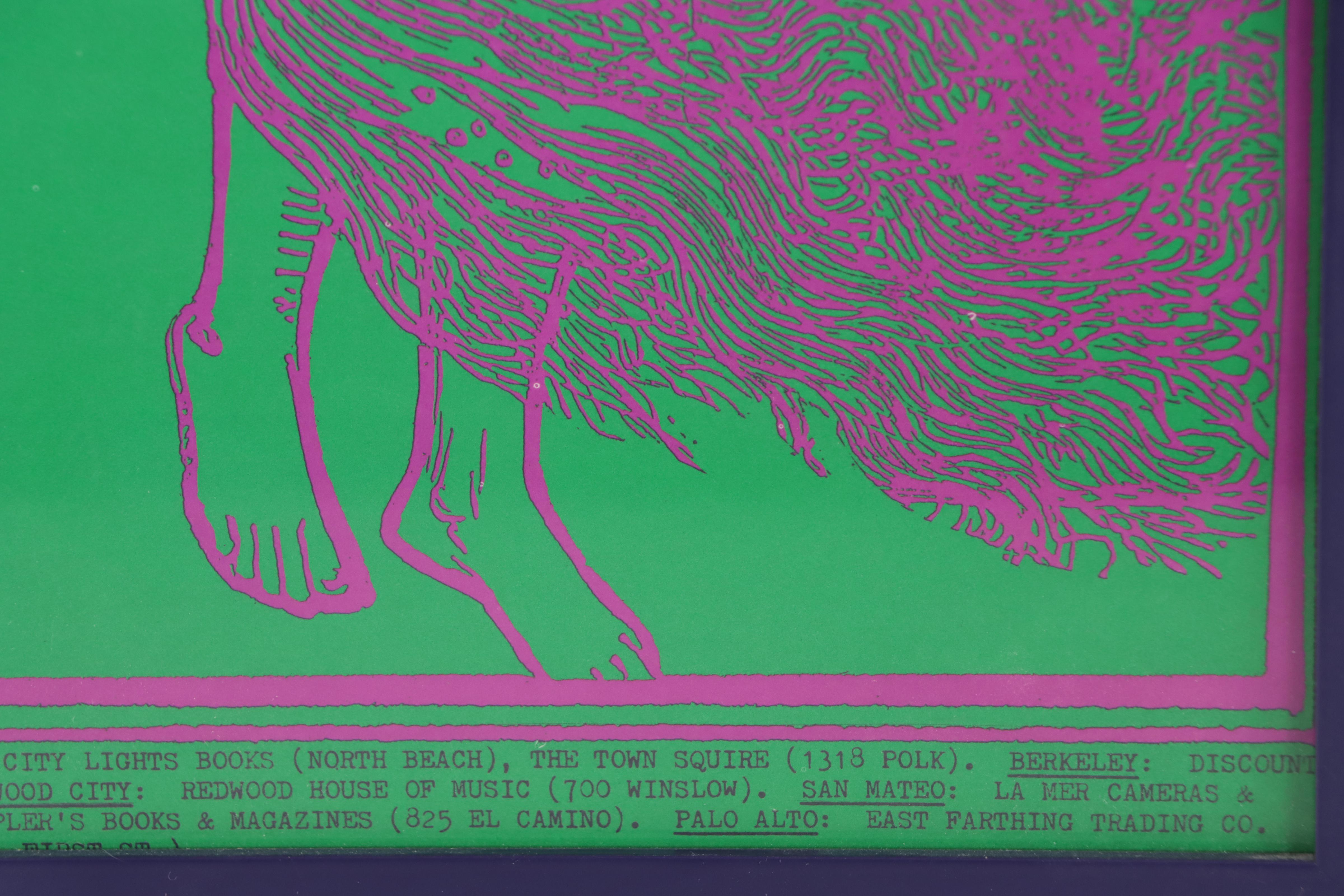 Love Concert Poster After Stanley Mouse "Lovelady," 1968