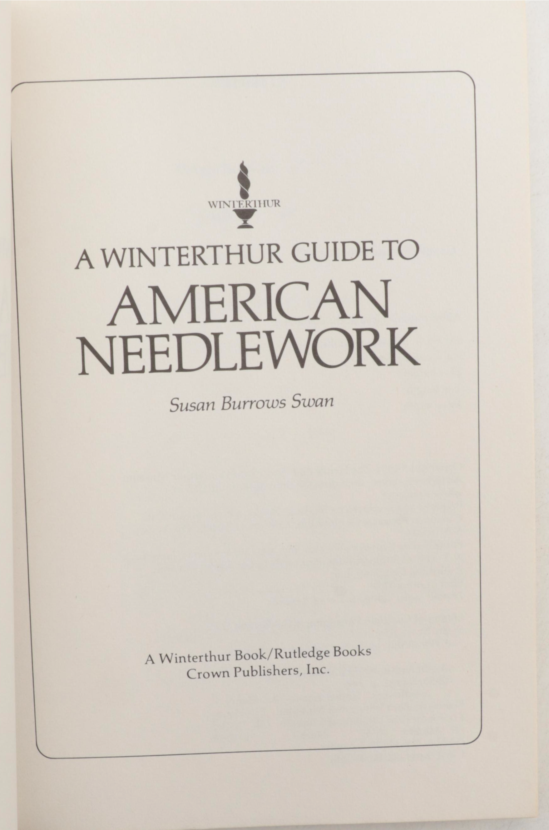 First UK Edition "English and American Textiles" and More Decorative Arts Books