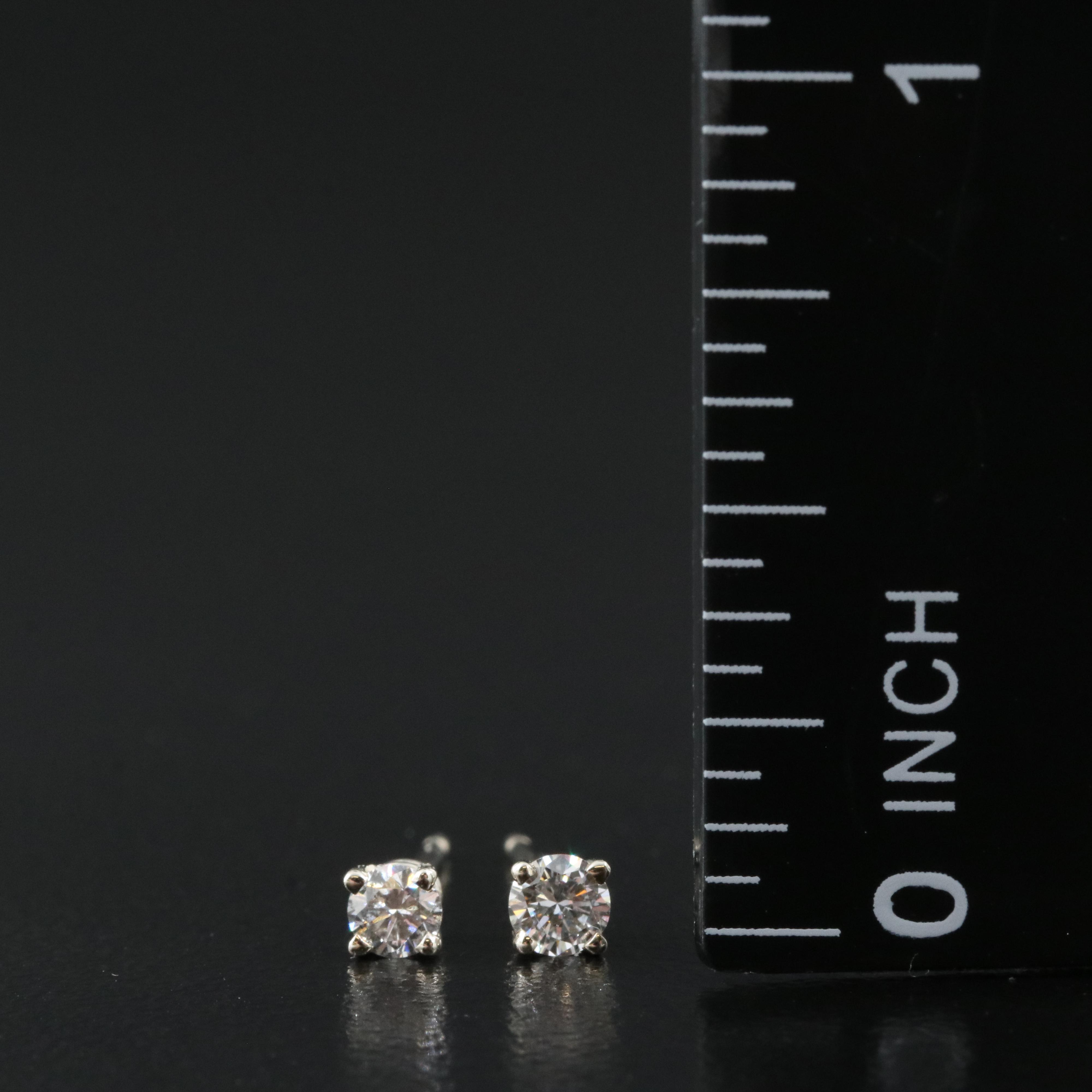 14K 0.17 CTW Diamond Stud Earrings