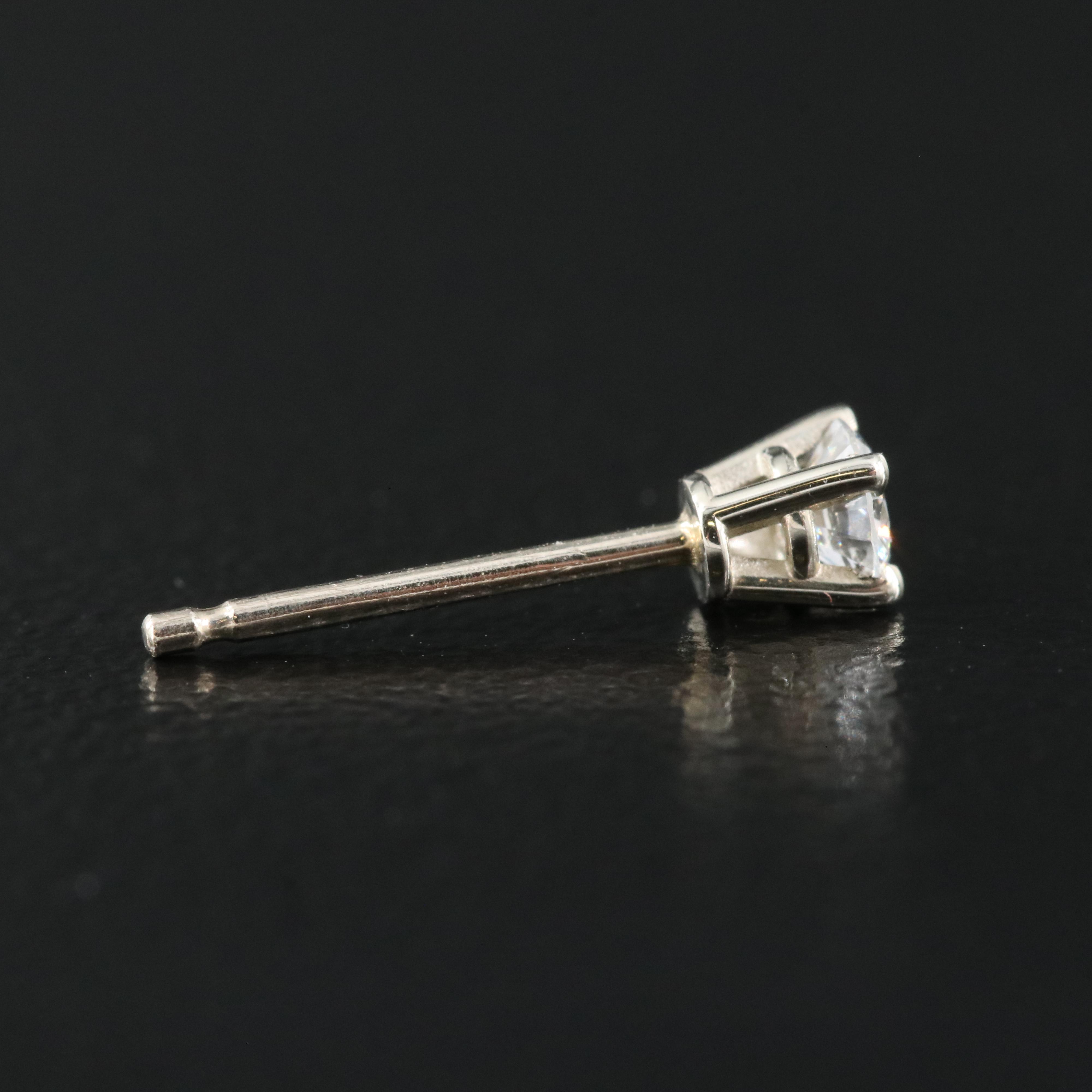 14K 0.17 CTW Diamond Stud Earrings