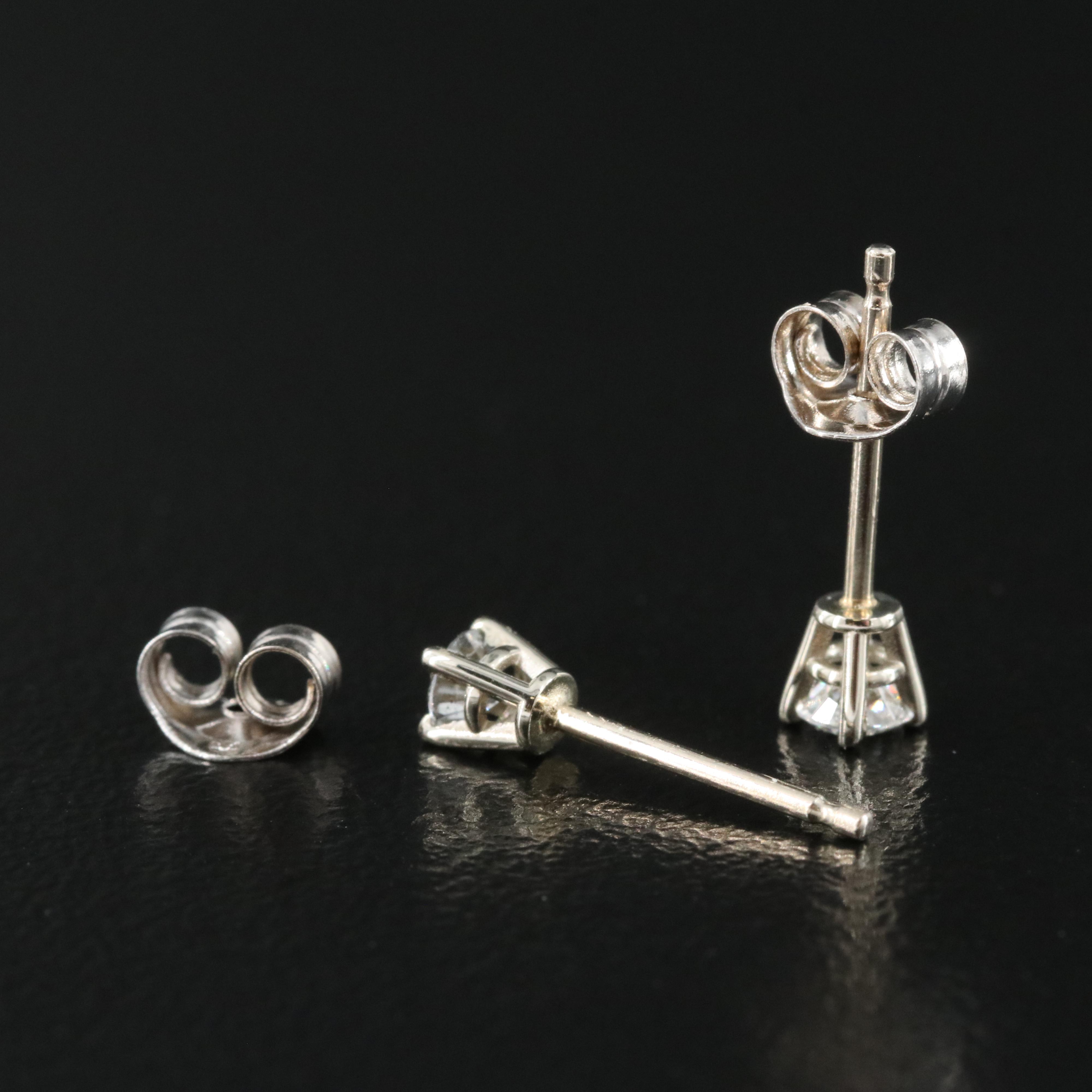 14K 0.17 CTW Diamond Stud Earrings