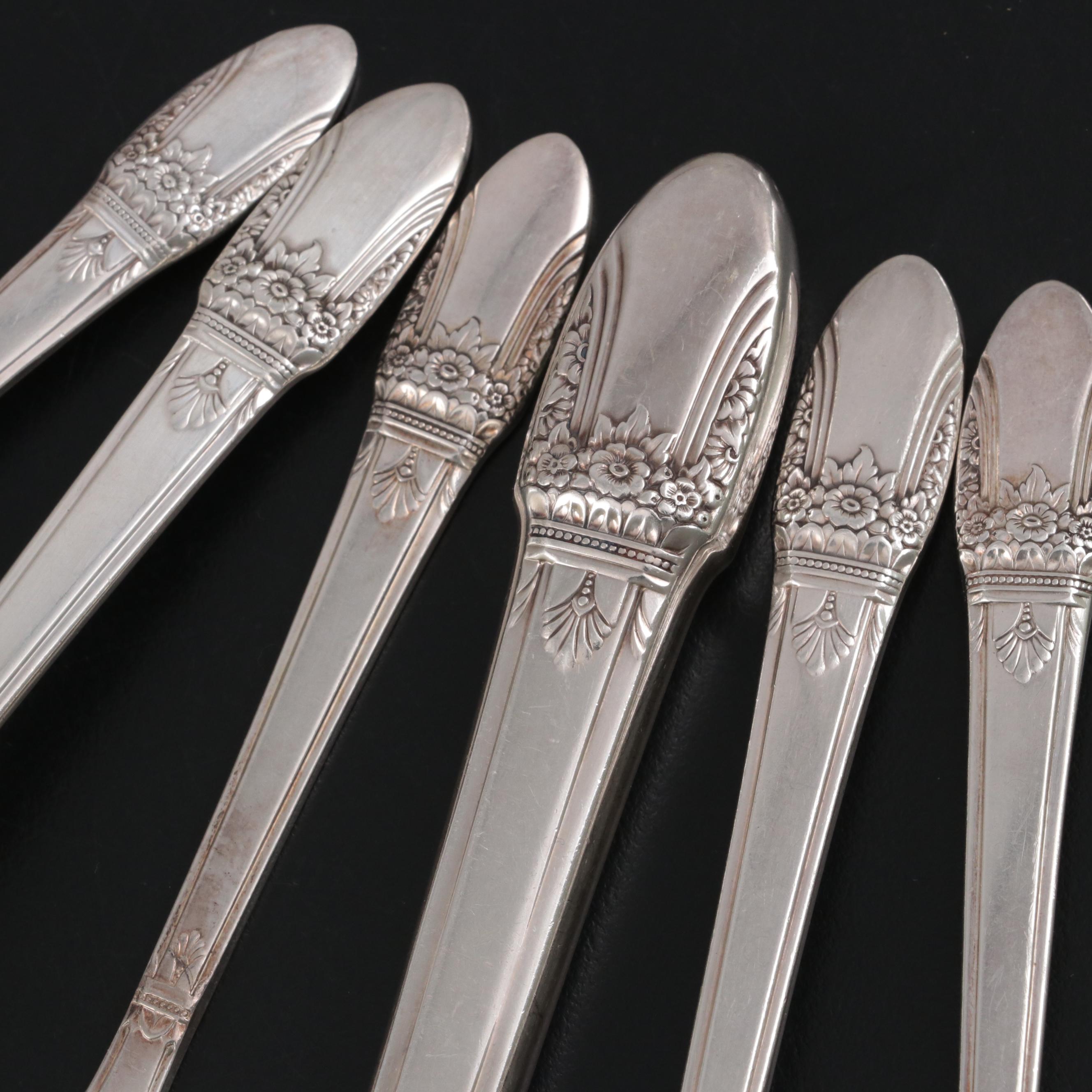 1847 Rogers Bros International Silver "First Love" Silver Plate Flatware