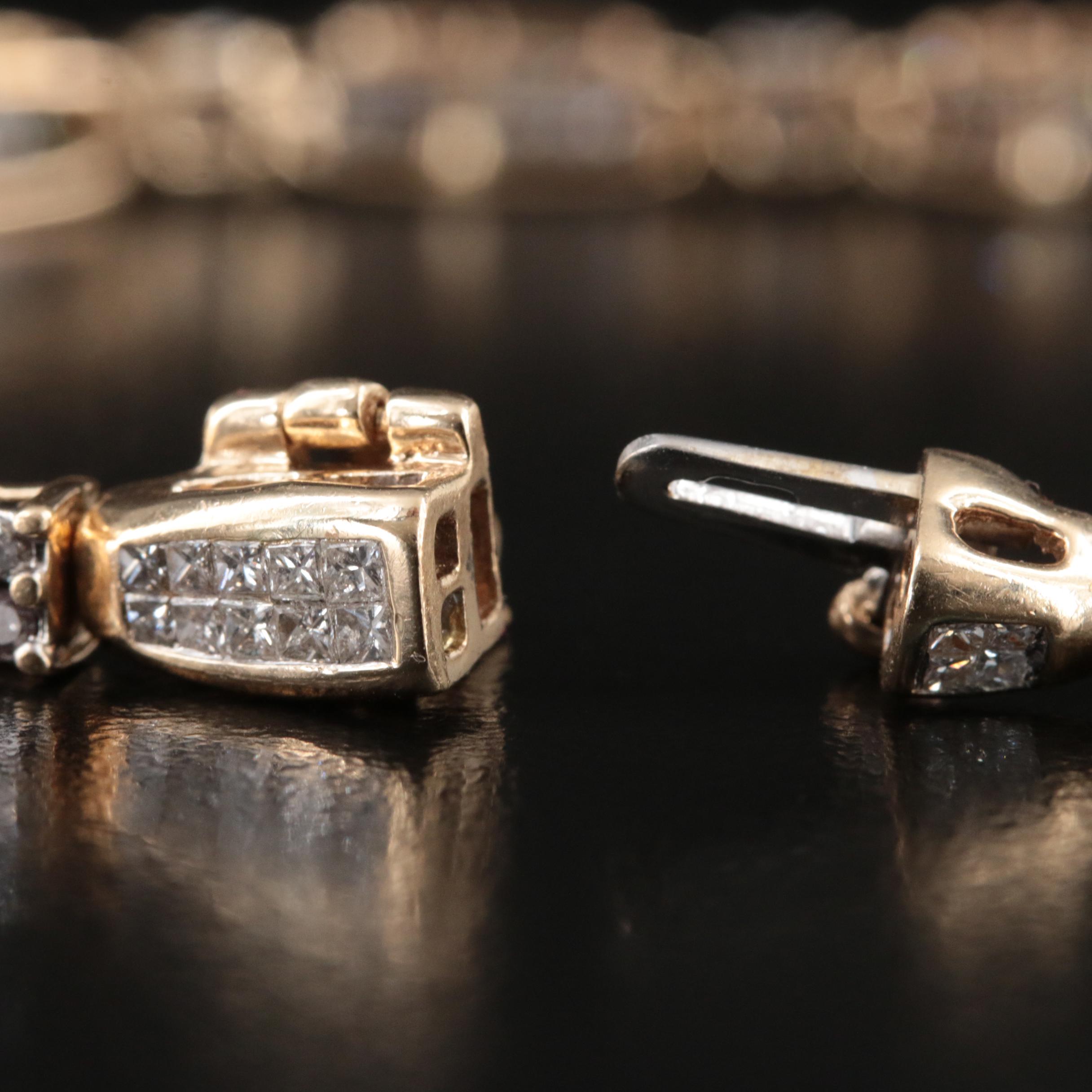 14K 4.12 CTW Diamond Bracelet