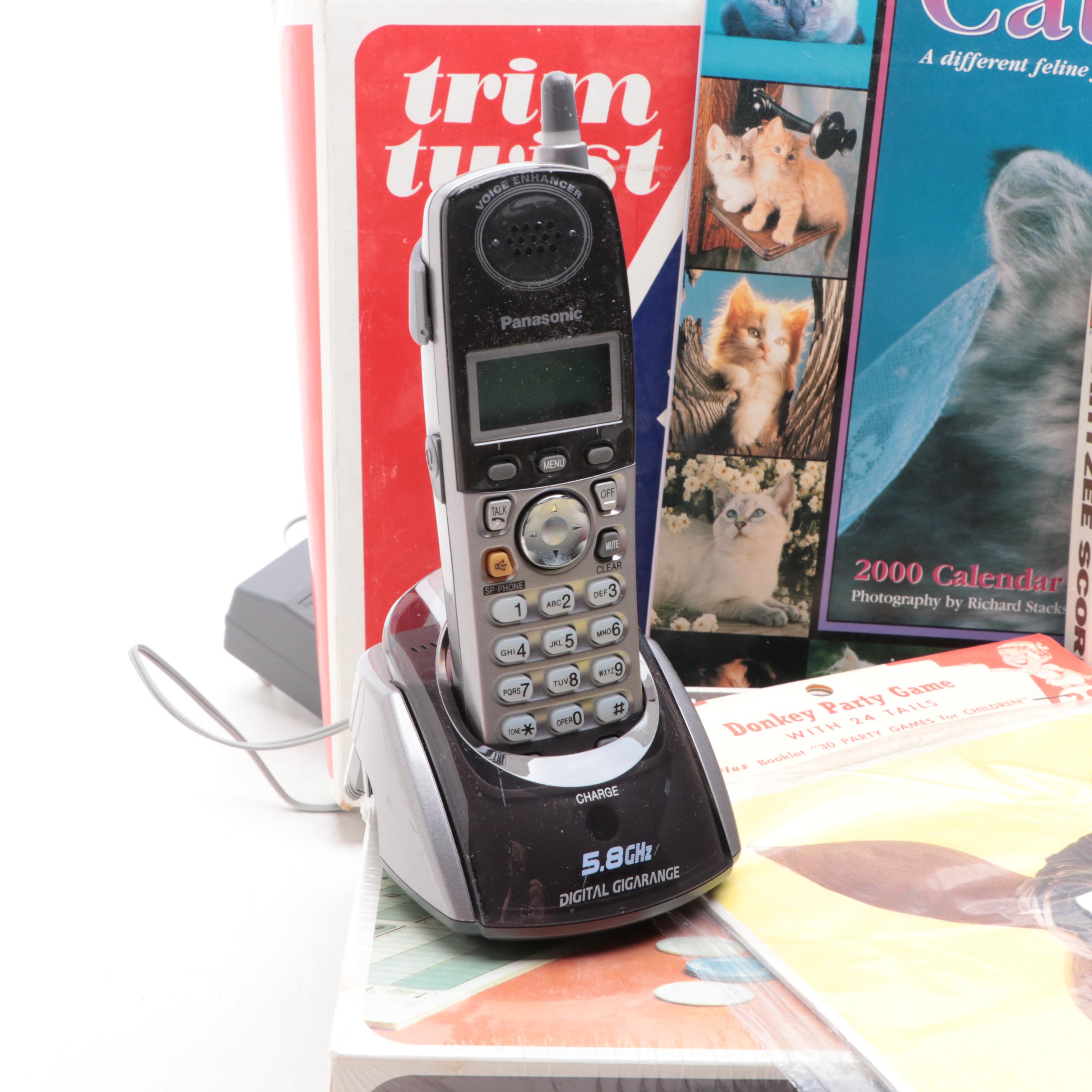 E. S. Lowe Yahtzee Board Game with Trim Twist Exerciser, Binoculars and More