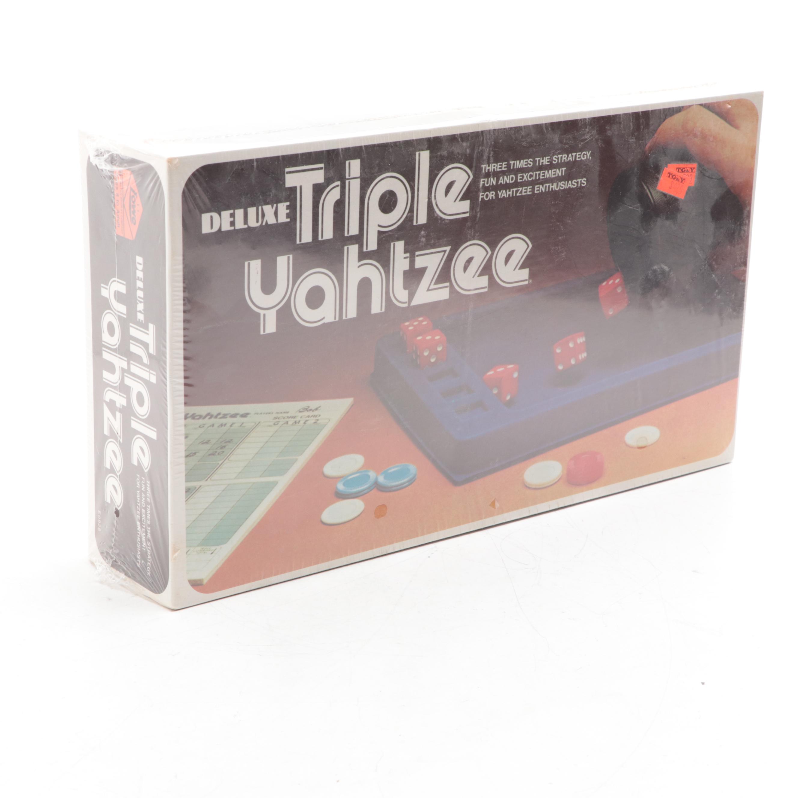 E. S. Lowe Yahtzee Board Game with Trim Twist Exerciser, Binoculars and More