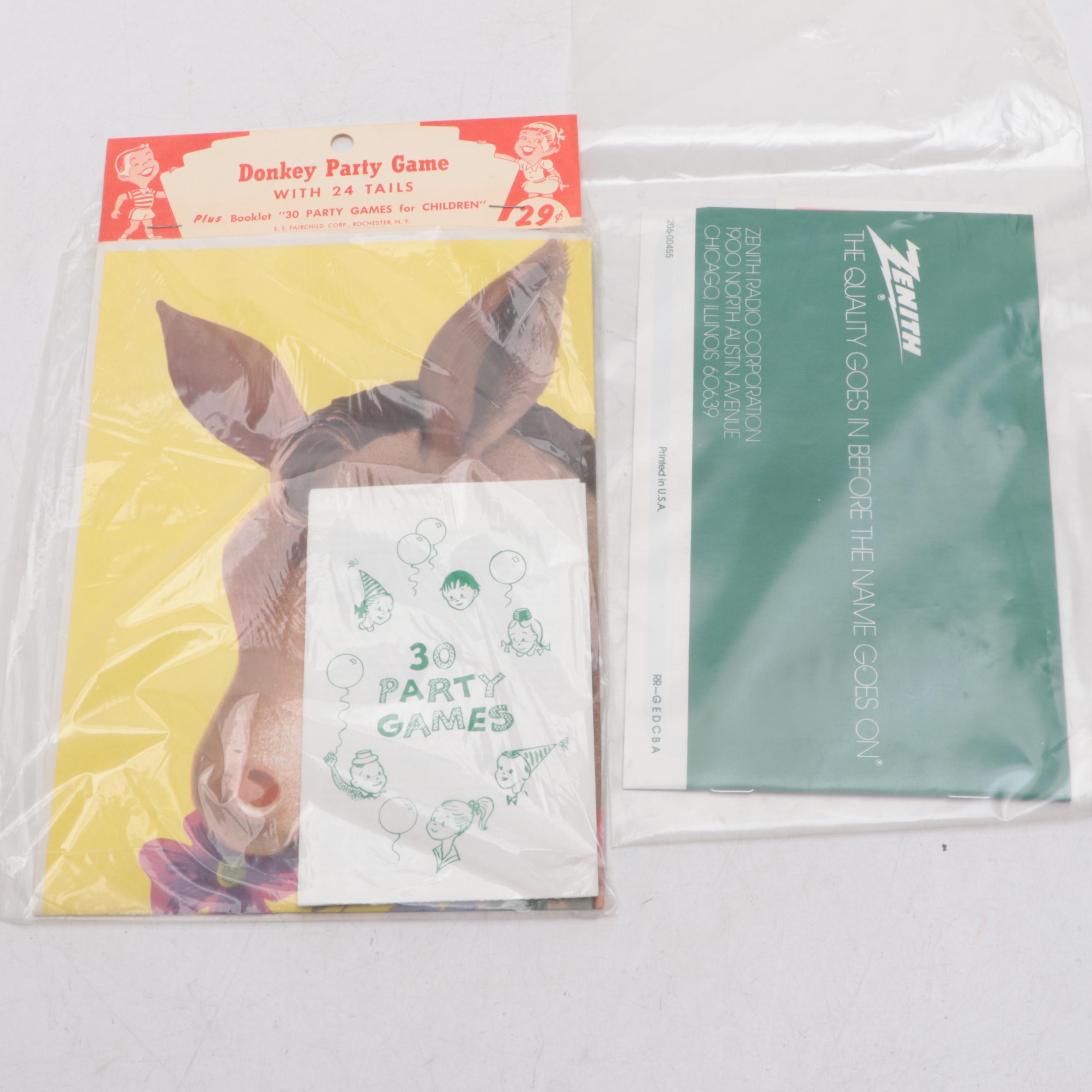 E. S. Lowe Yahtzee Board Game with Trim Twist Exerciser, Binoculars and More