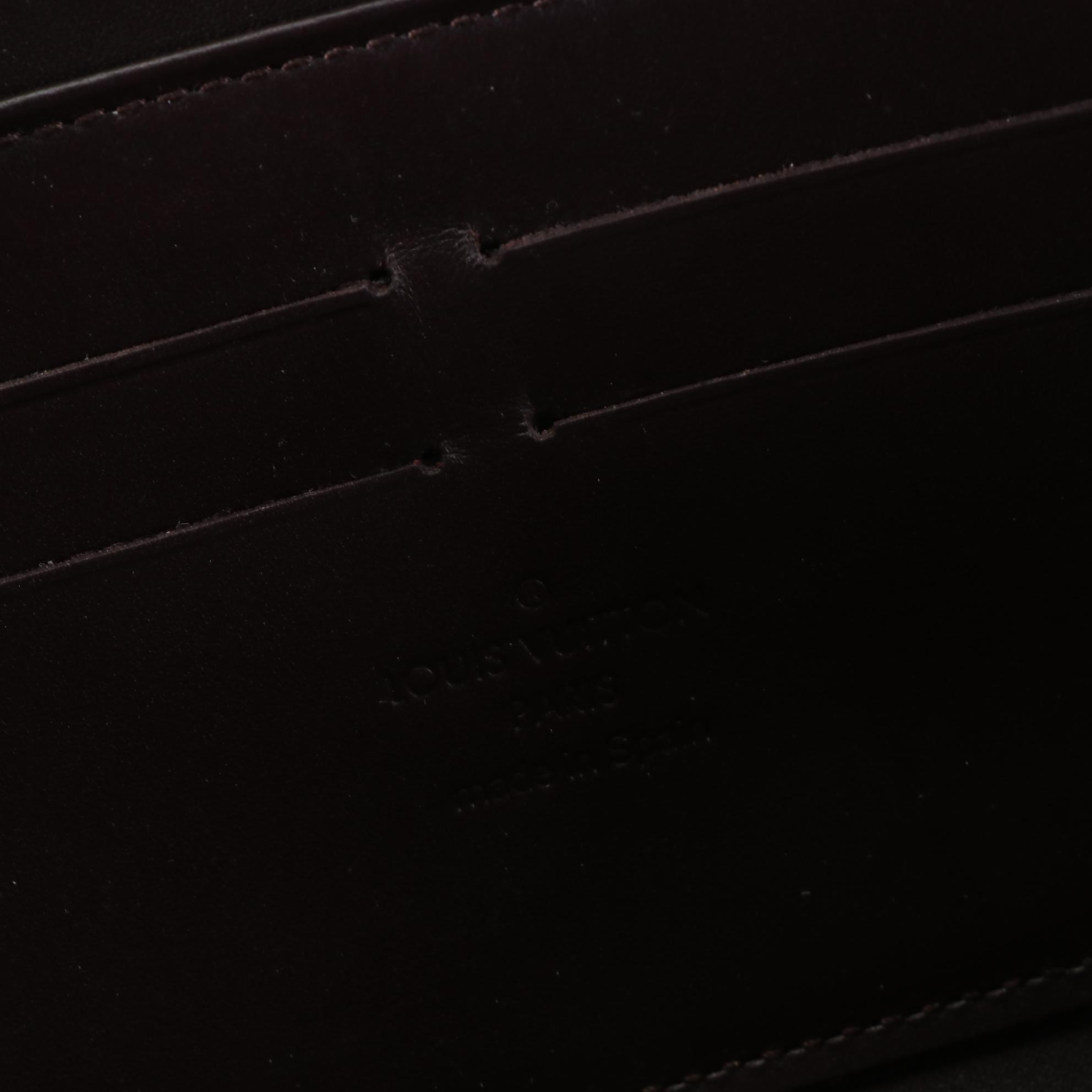 Louis Vuitton Zippy Wallet in Monogram Vernis Leather