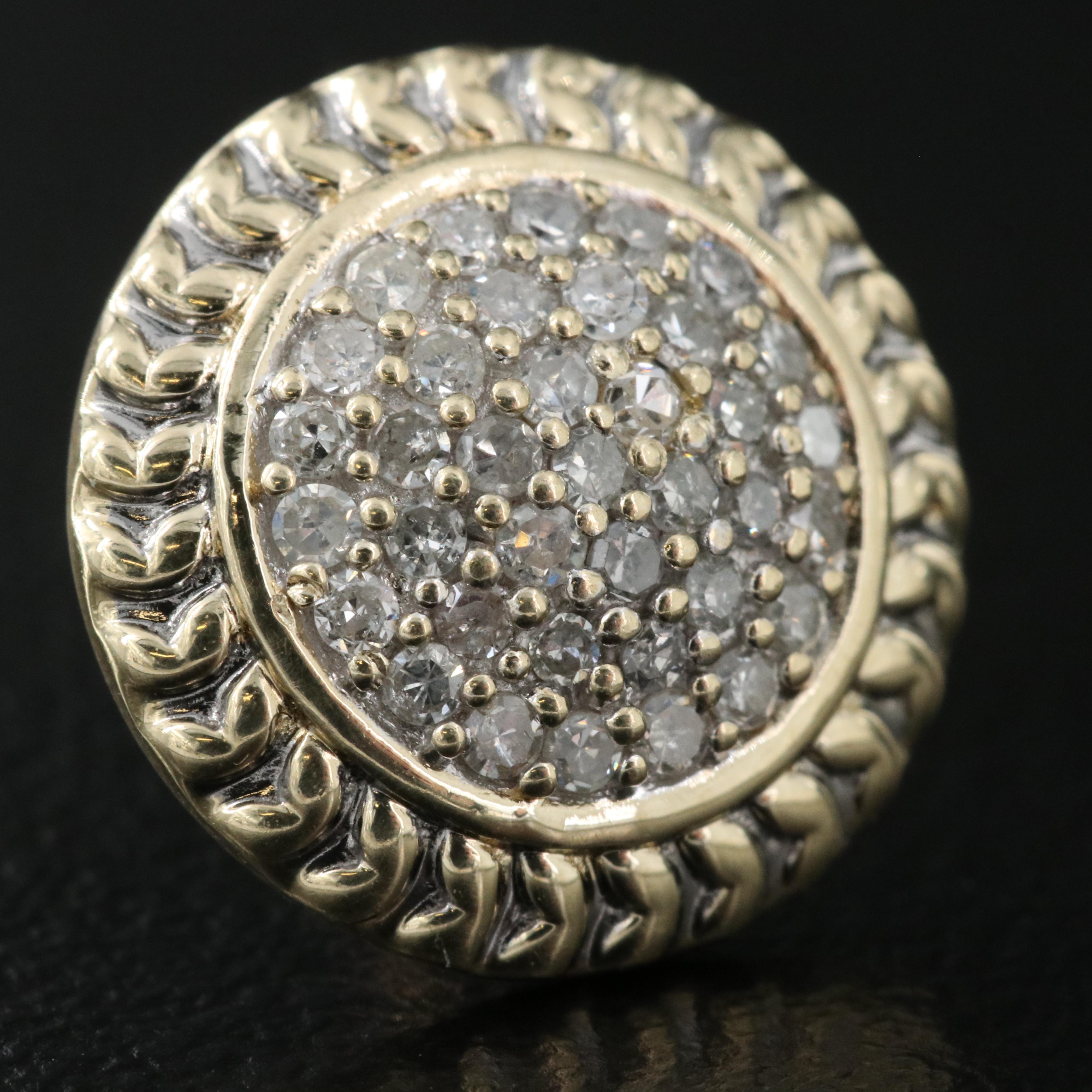 10K 0.51 CTW Diamond Earrings