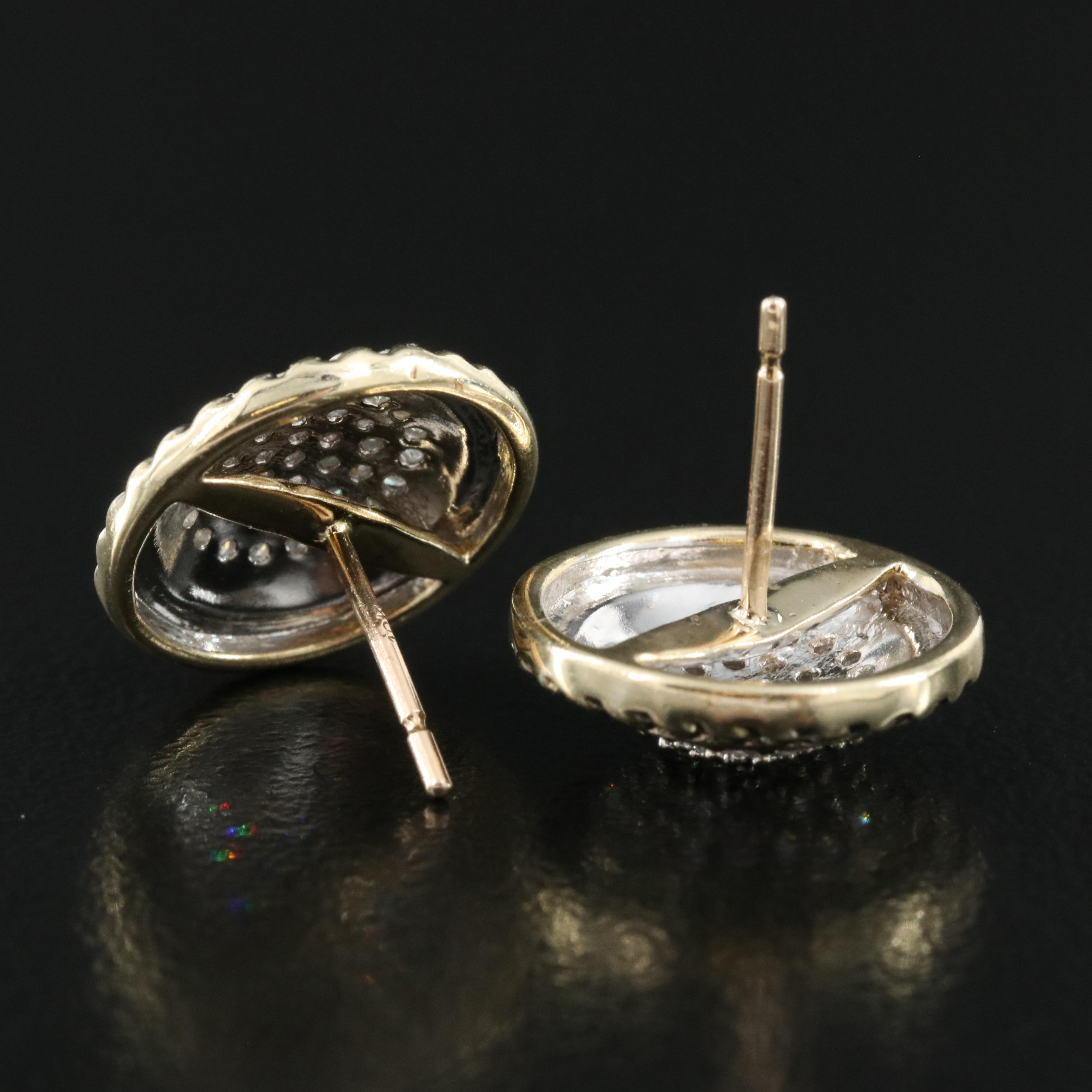 10K 0.51 CTW Diamond Earrings