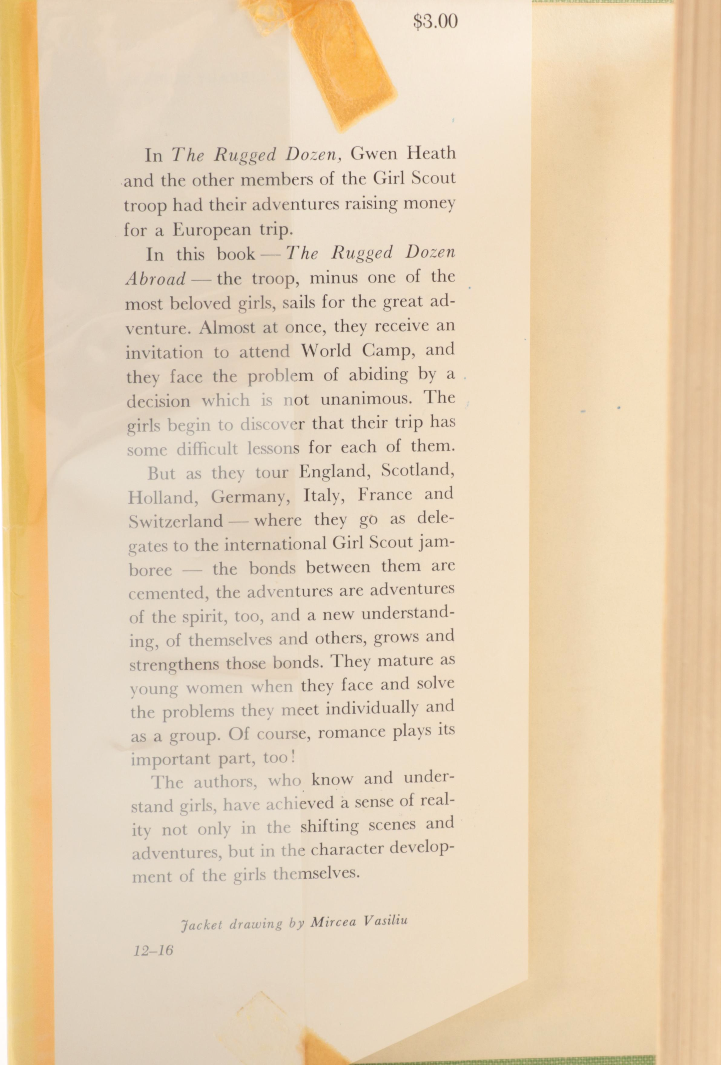 First Edition "The Rugged Dozen Abroad" by Adèle de Leeuw and More