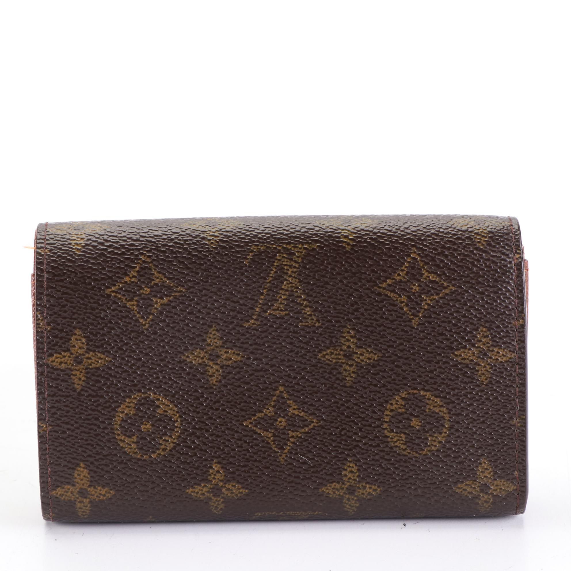 Louis Vuitton Porte-Monnaie Billets Trésor in Monogram Canvas