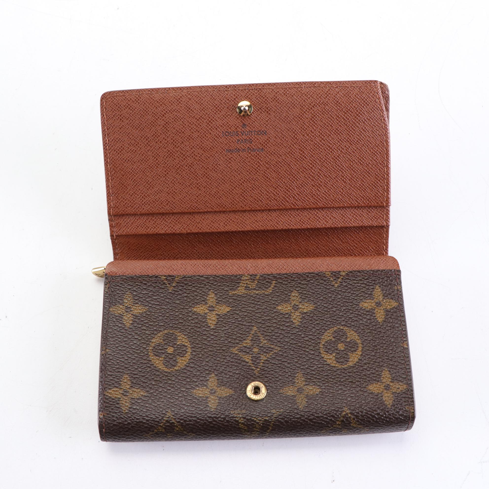 Louis Vuitton Porte-Monnaie Billets Trésor in Monogram Canvas