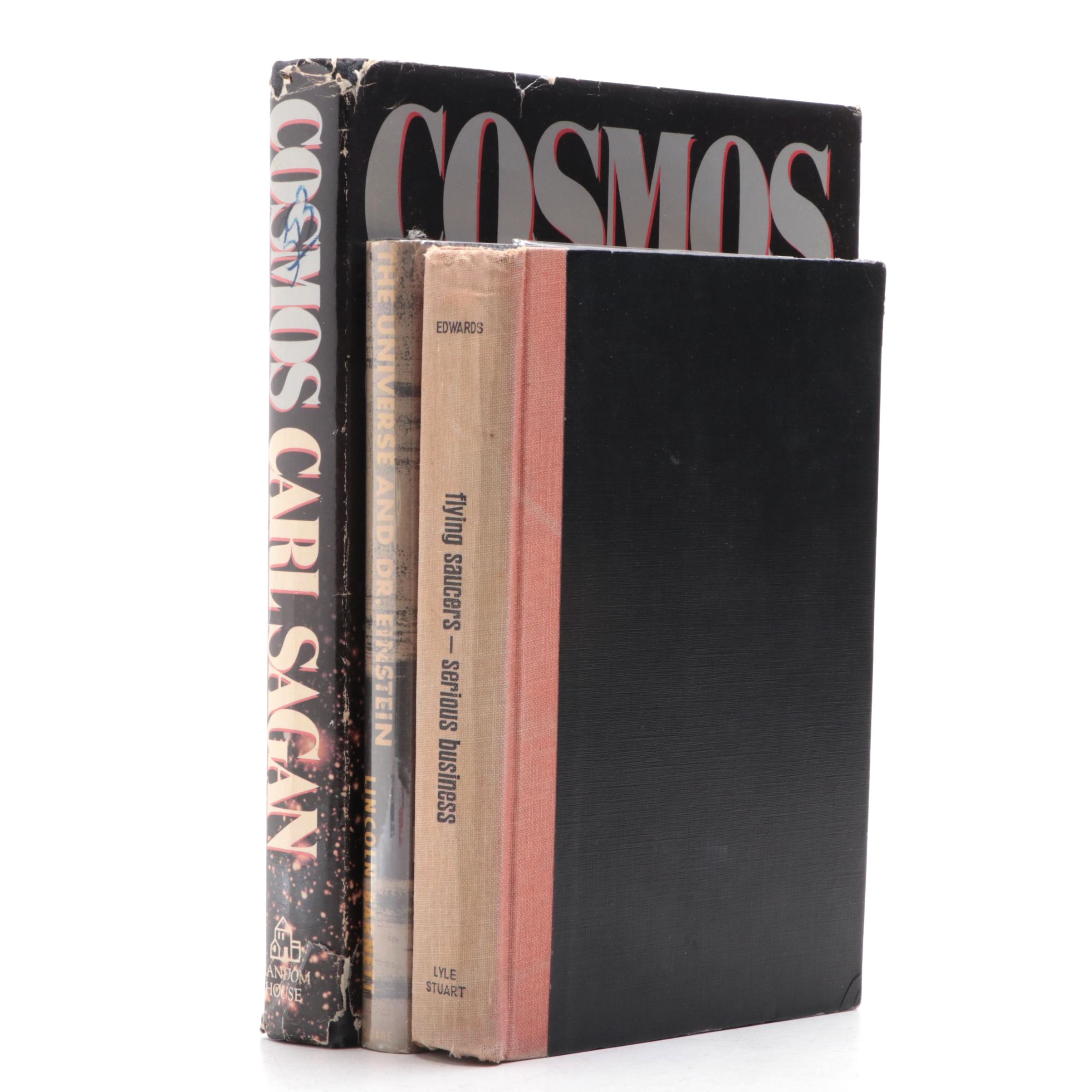 Signed "Flying Saucers, Serious Business" by Frank Edwards and More