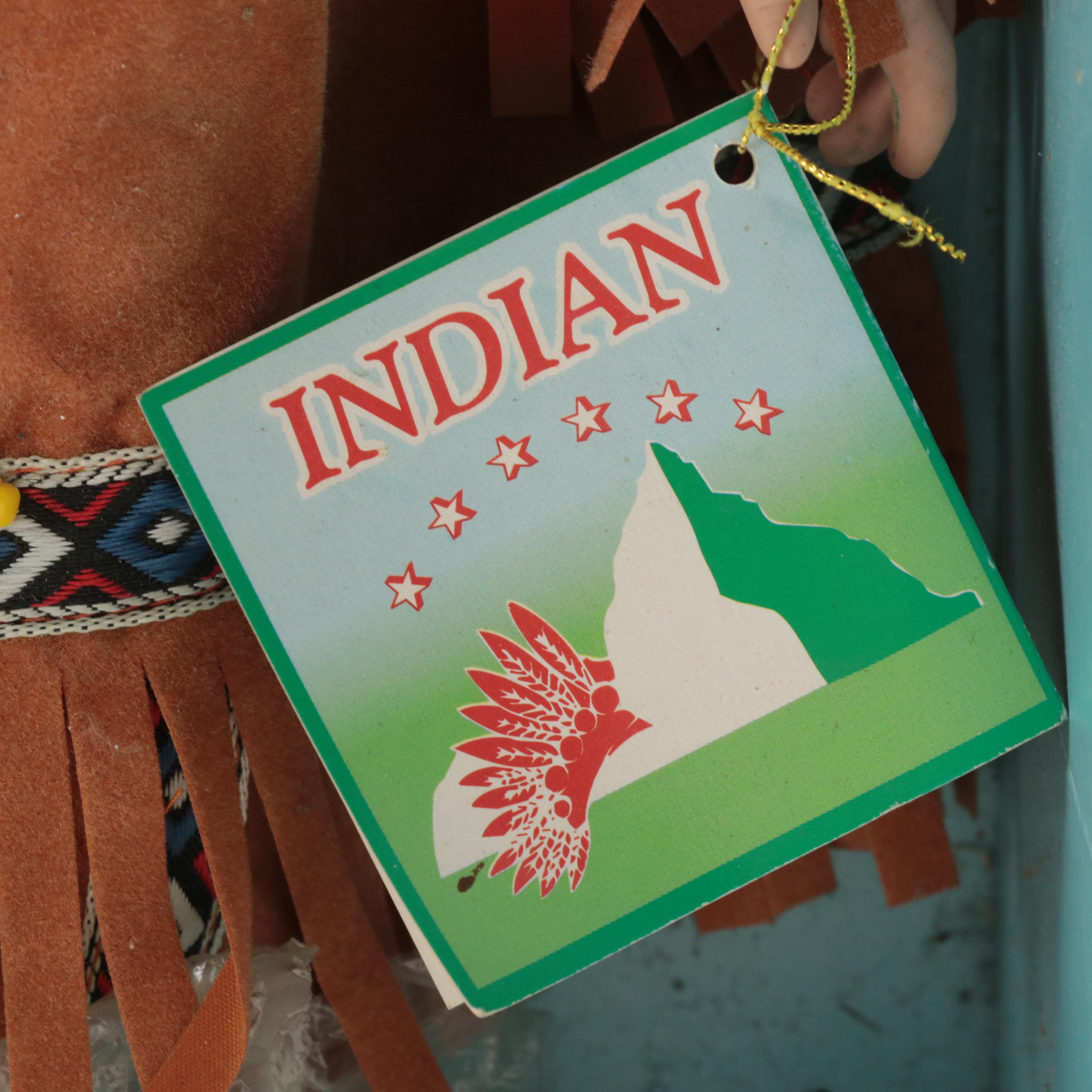 Royal Heirloom and Emerald Collection Native American Style Bisque Dolls