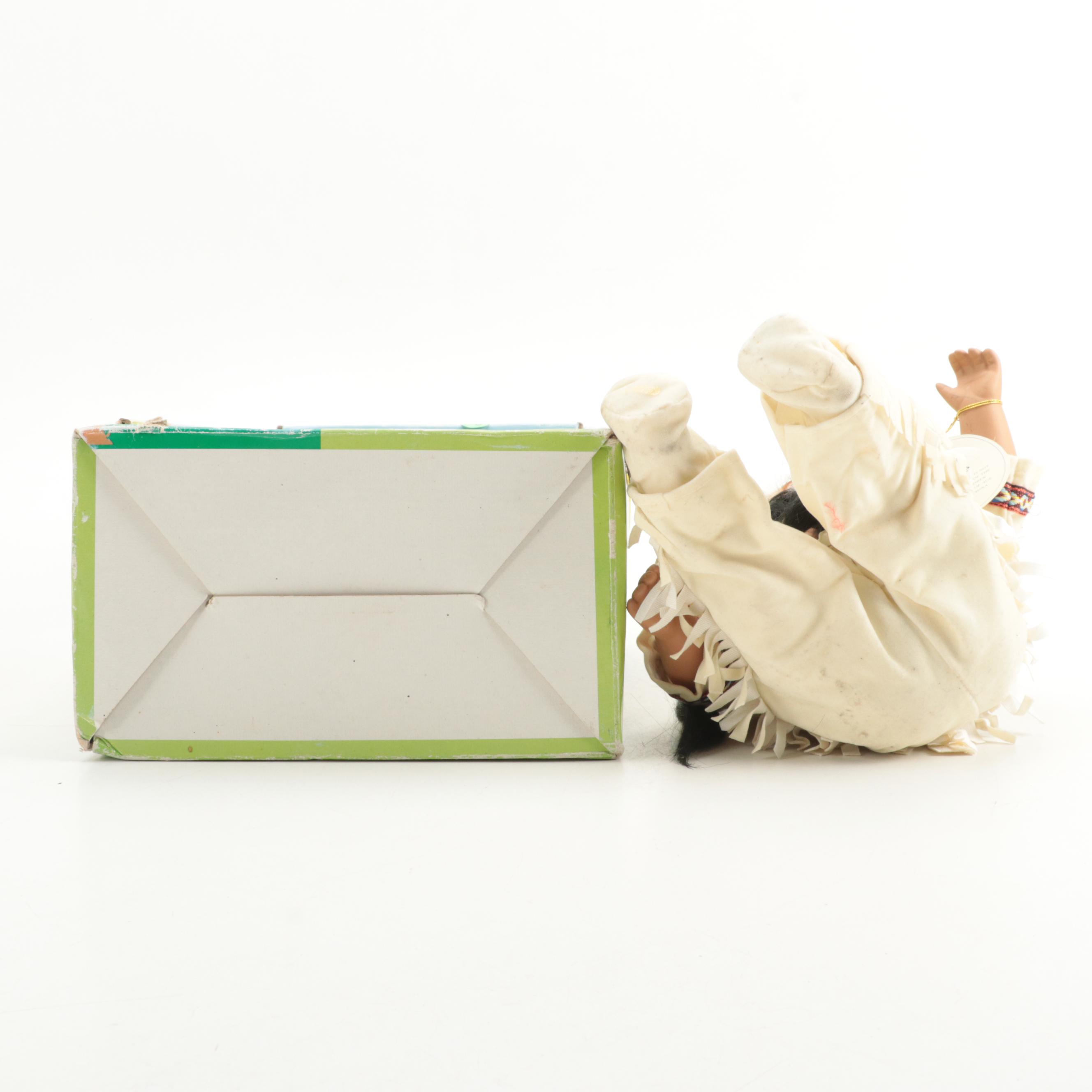 Royal Heirloom and Emerald Collection Native American Style Bisque Dolls