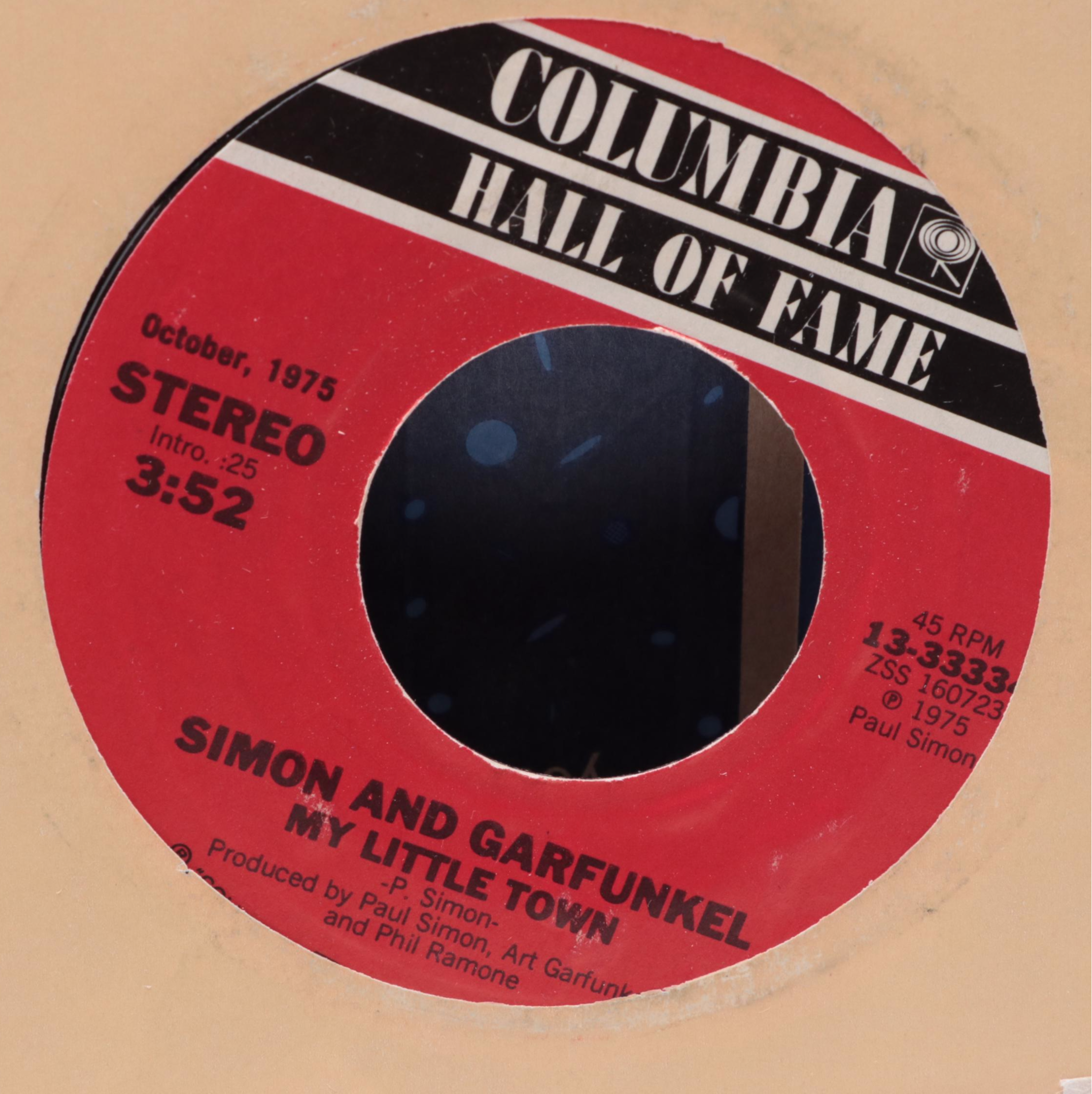 Sammy Kaye, Nat King Cole, Linda Ronstadt and More 45 RPM Vinyl Records