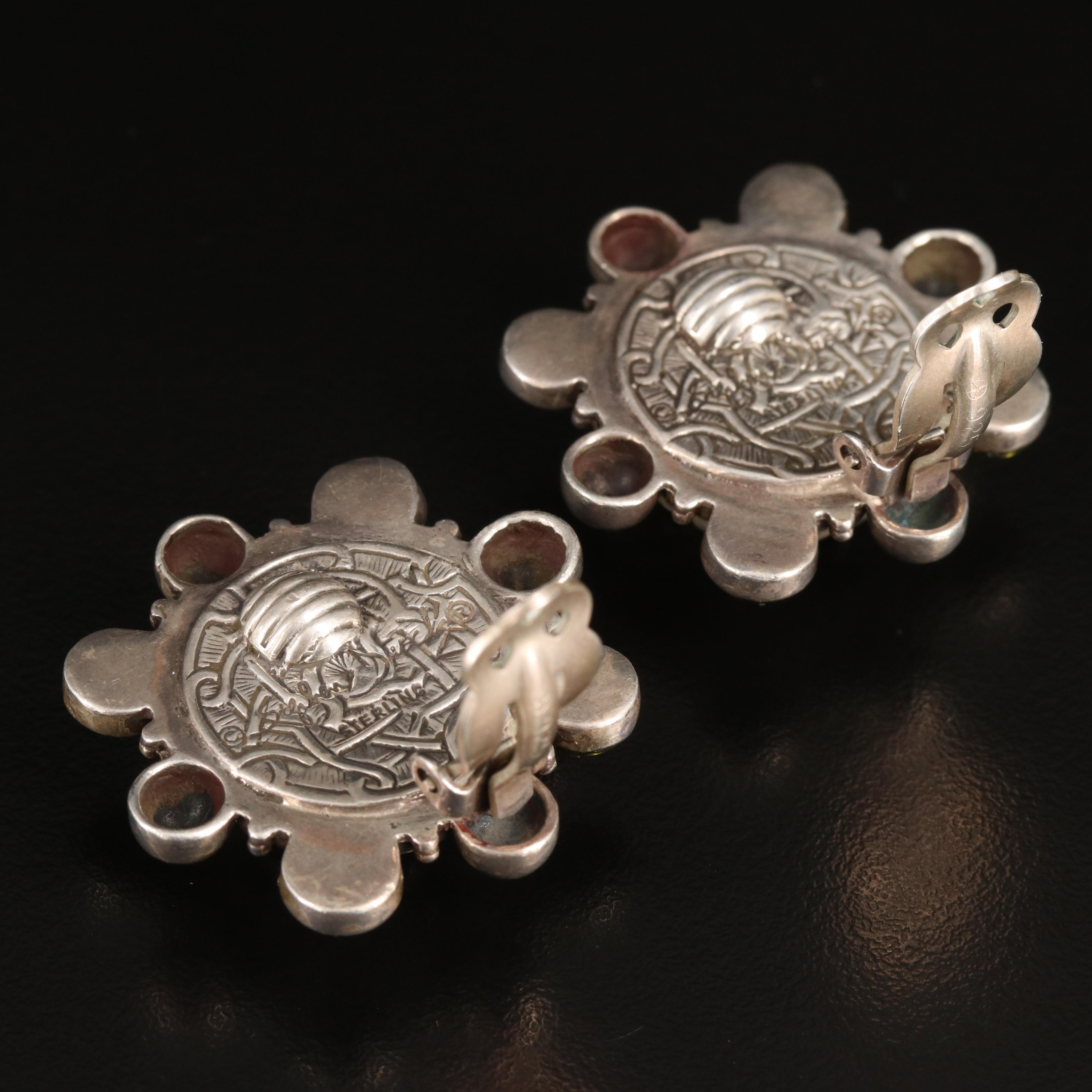 Stephen Dweck Sterling Peridot and Quartz