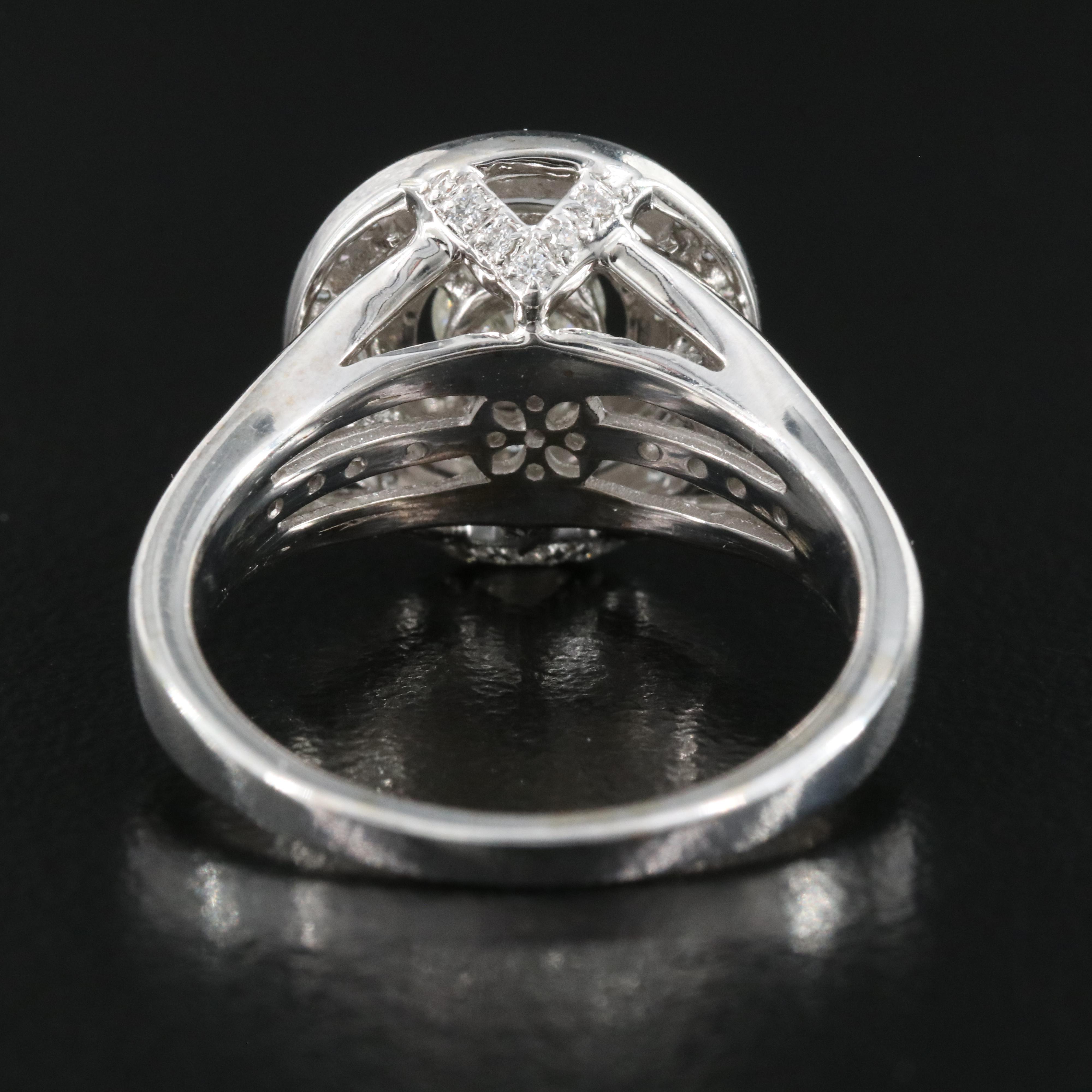 14K 0.88 CTW Diamond Ring