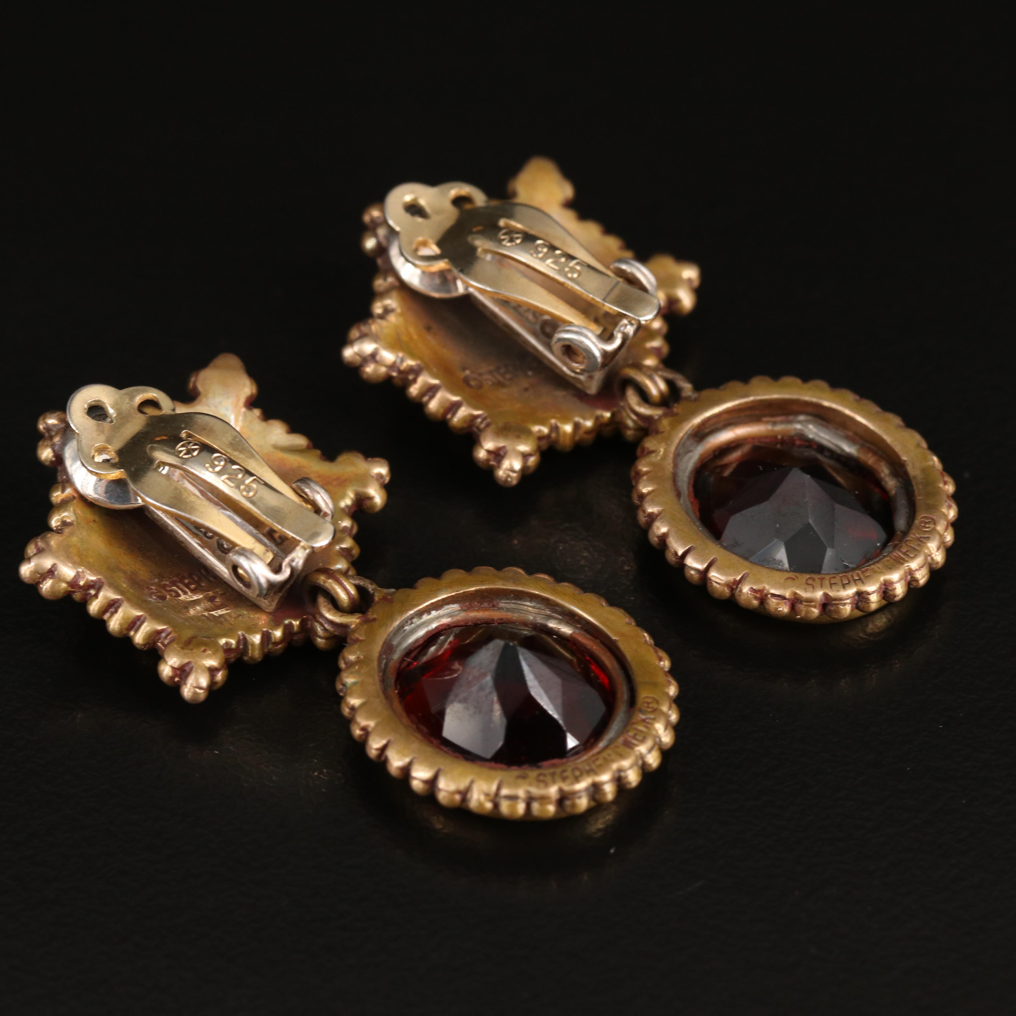 Stephen Dweck Garnet Earrings