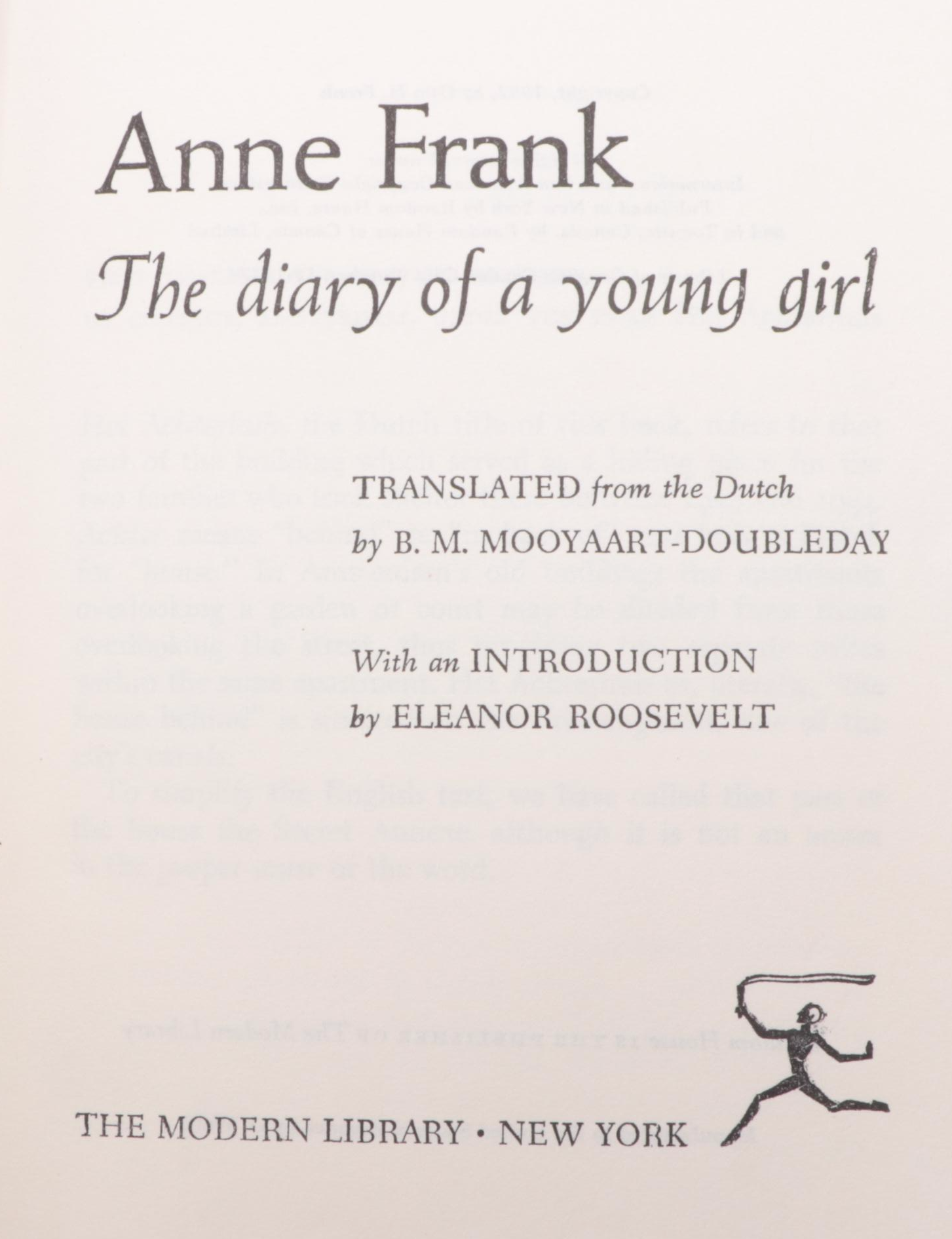 "The Diary of a Young Girl" by Anne Frank and More, Mid-20th Century